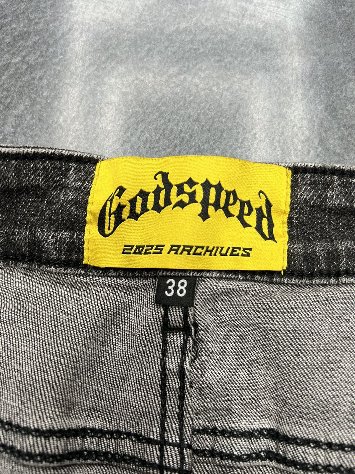 Godspeed Godspeed Infinity Denim Shorts Size US 38 / EU 54 - 4 Thumbnail