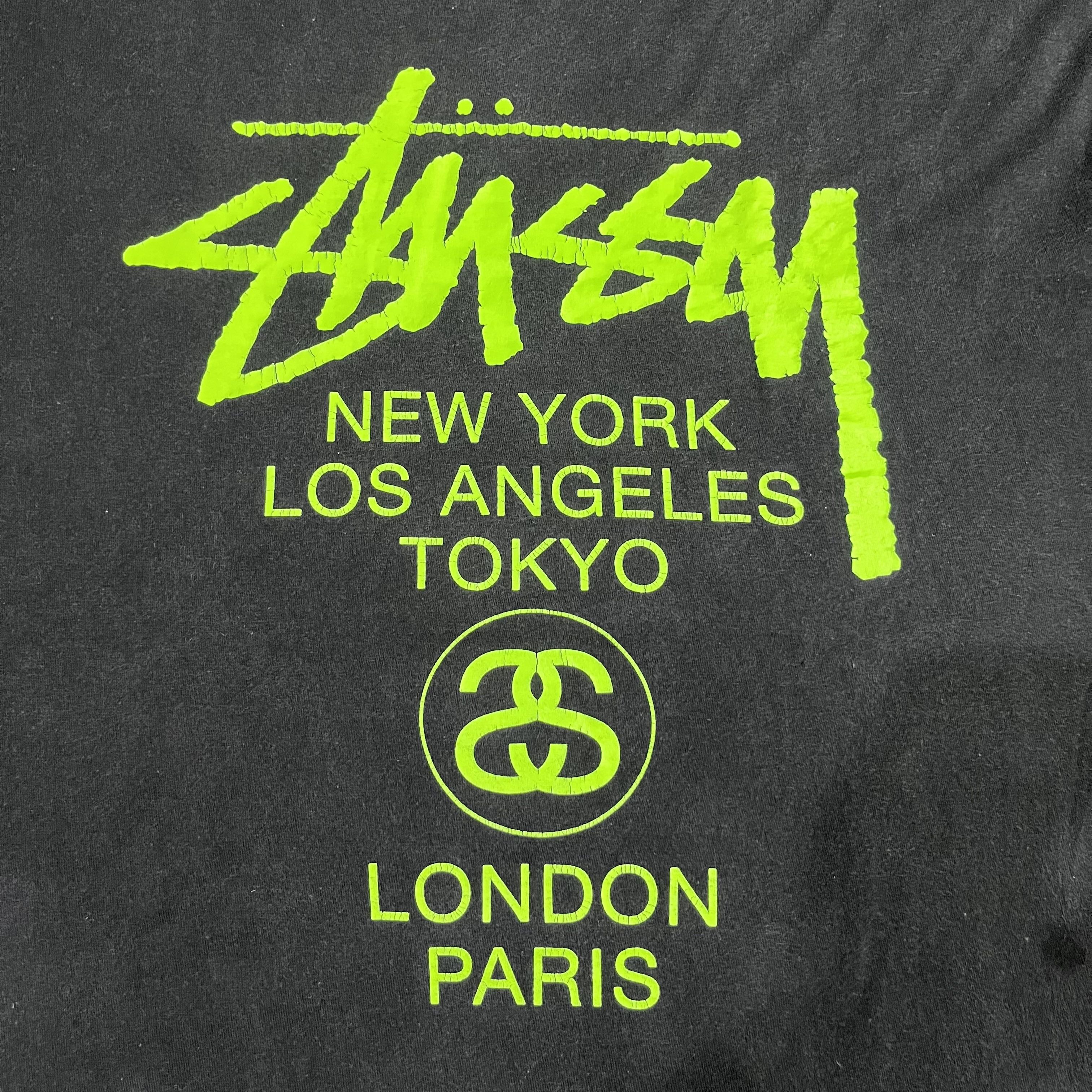 Stussy Stussy tour tshirt Size US L / EU 52-54 / 3 - 5 Thumbnail