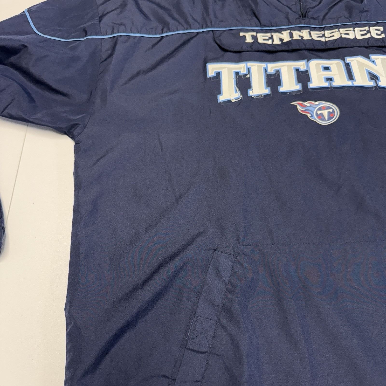 NFL × Reebok × Vintage Tennessee Titans Windbreaker Jacket Mens Large Reebok NFL Na Size US L / EU 52-54 / 3 - 4 Thumbnail