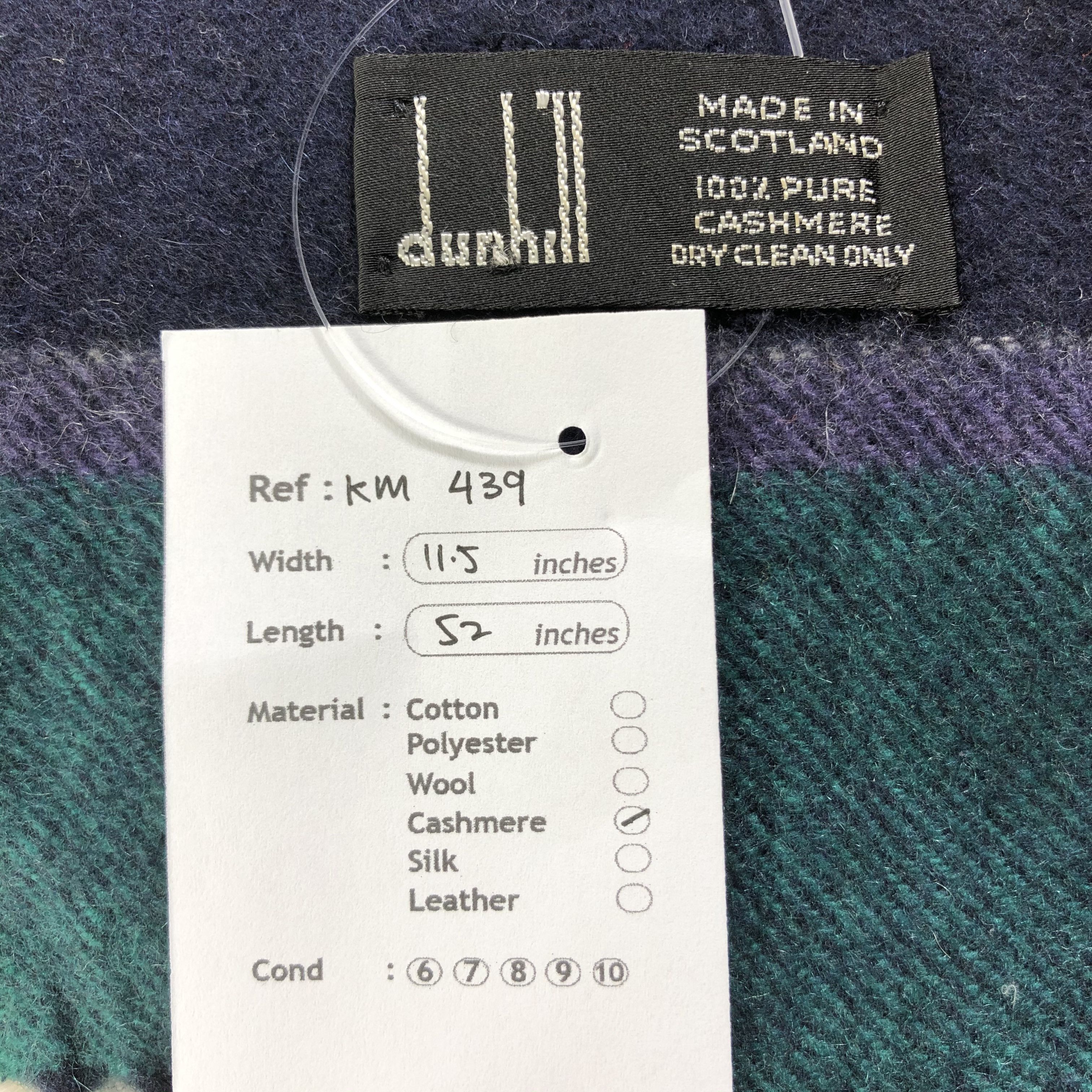 Alfred Dunhill Alfred Dunhill Scarf / Muffler / Neckwear - KM439 Size ONE SIZE - 6 Thumbnail