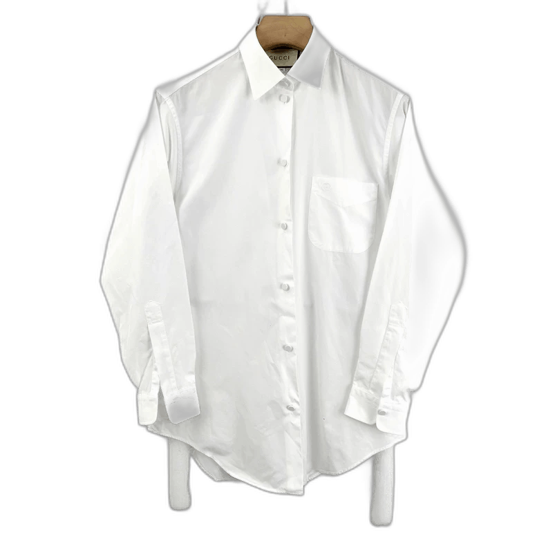 Gucci Gucci Long Sleeve Shirt with Pocket Size US M / EU 48-50 / 2 - 1 Thumbnail