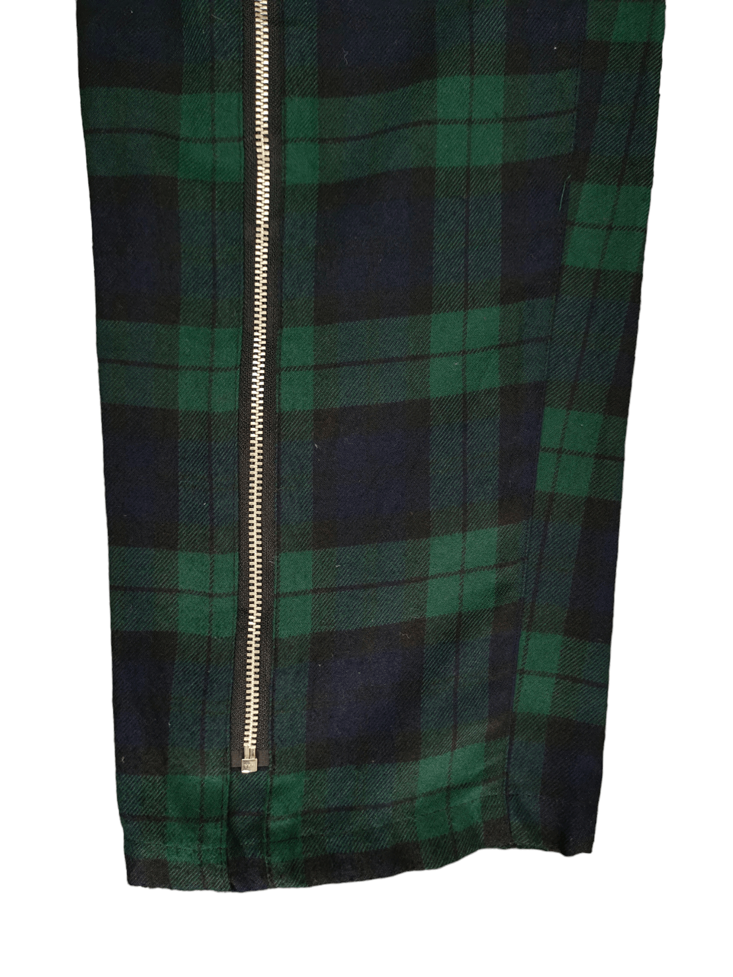 Seditionaries 1990s Cross For Men Tartan Bondage Zipper Pants Size US 30 / EU 46 - 14 Thumbnail