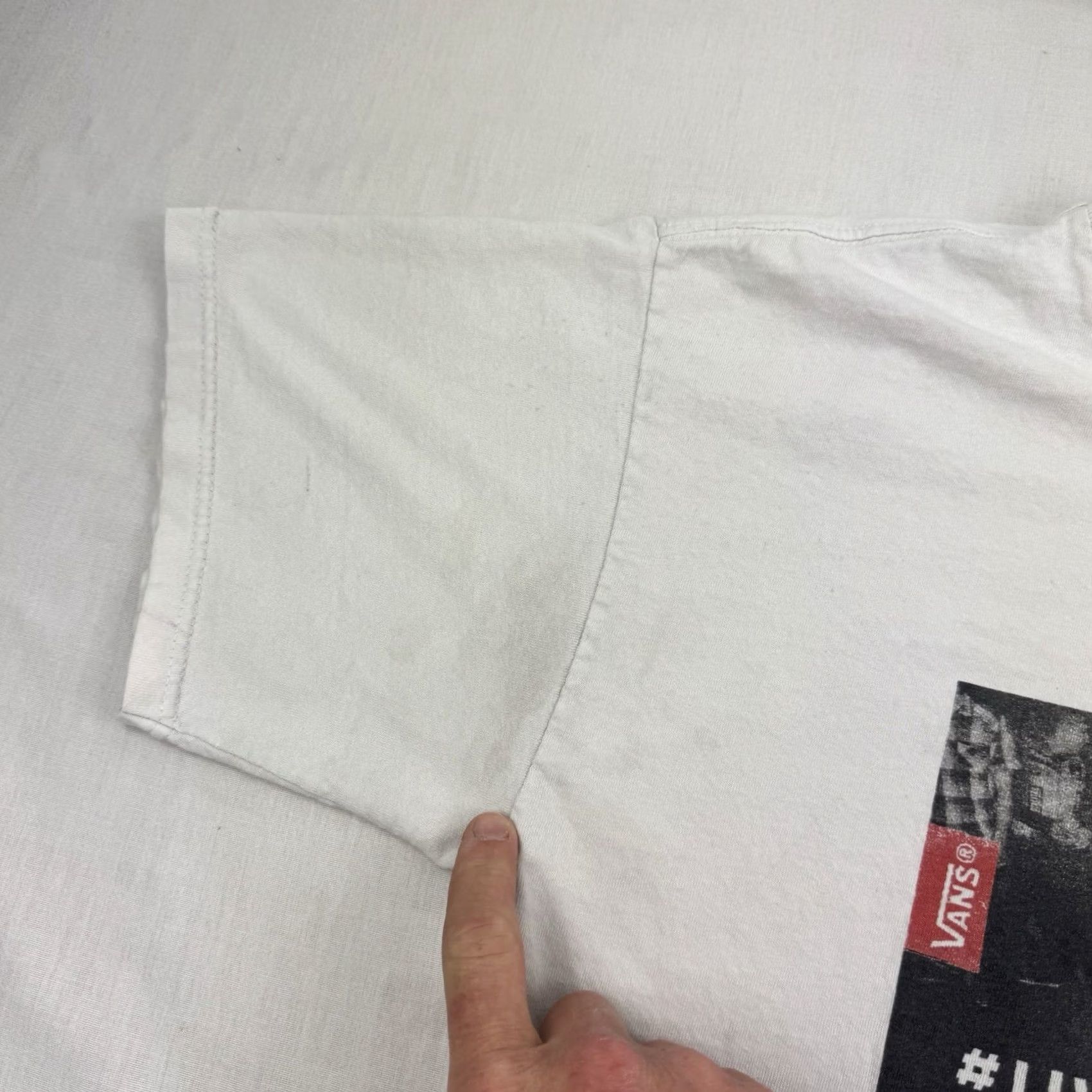 Vans VANS Shirt Adult M Gray Y2K 90s 2000s Sports Classic T Shirt Thrashed Stains Vintage Livingoffthewall Documentation Size US M / EU 48-50 / 2 - 5 Thumbnail