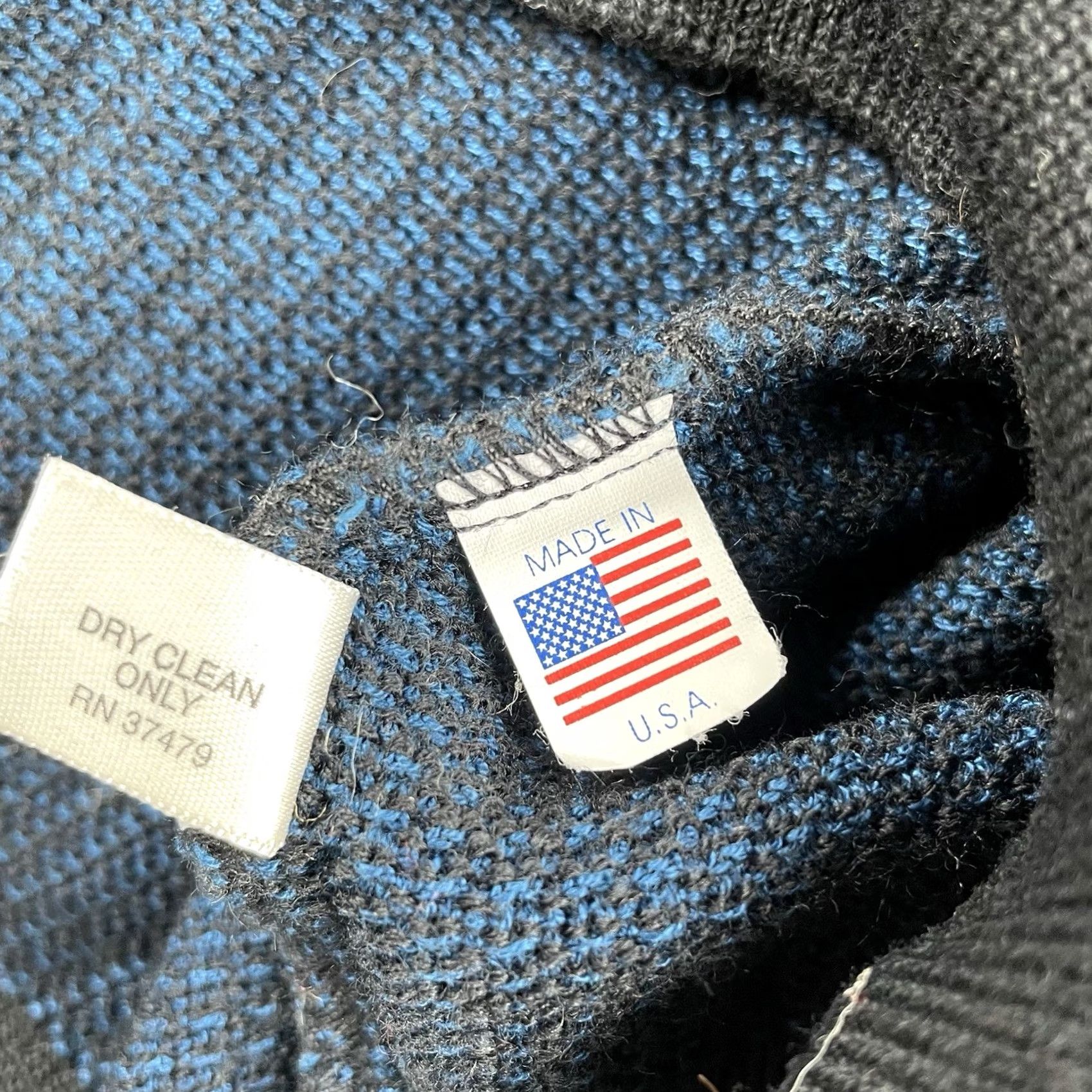Vintage VINTAGE St. Croix Shirt Mens 2XL Blue Striped Pullover Sweater 90s USA Size US XXL / EU 58 / 5 - 4 Thumbnail