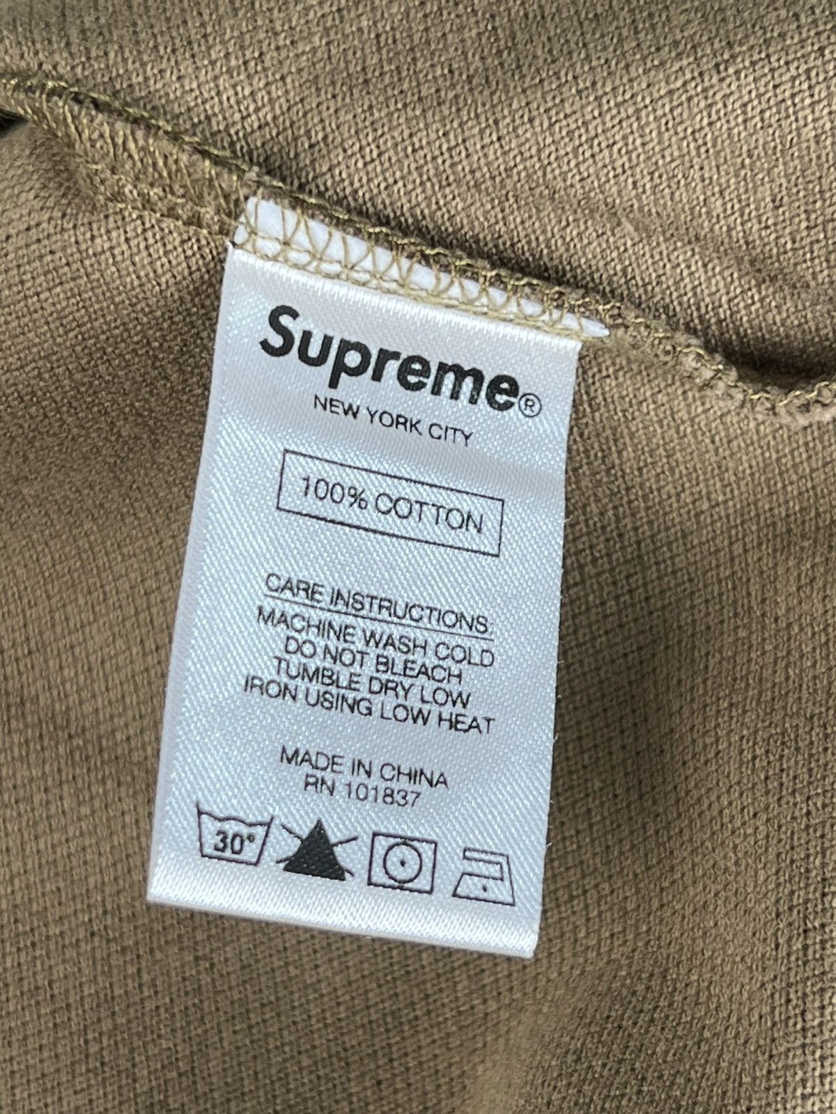 Supreme Camo ls tee M Size US M / EU 48-50 / 2 - 8 Thumbnail