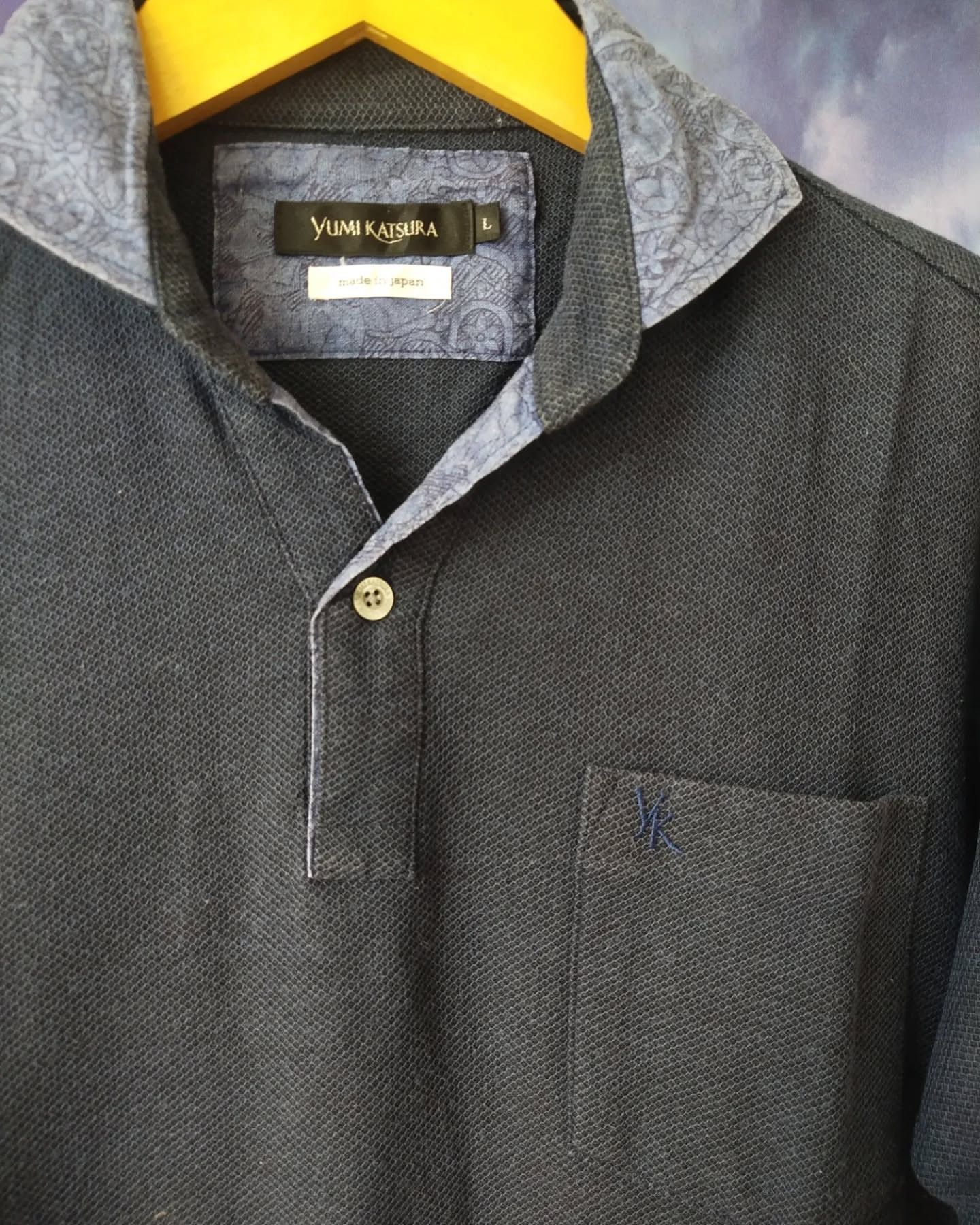 Japanese Brand Yumi Katsura Made in Japan Polo Shirt Size US M / EU 48-50 / 2 - 2 Thumbnail