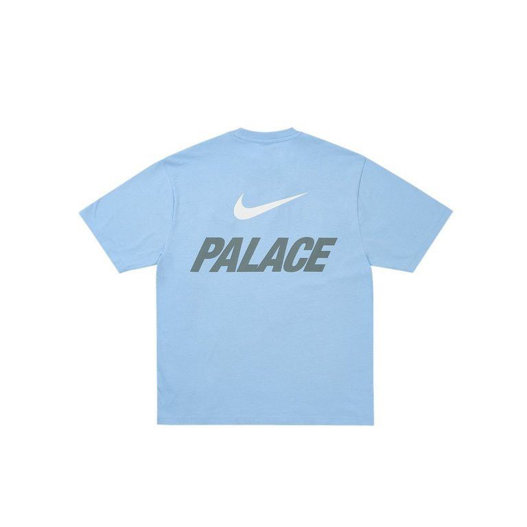 Palace Palace Nike Swoosh T-Shirt Blue Size US M / EU 48-50 / 2 - 1 Thumbnail