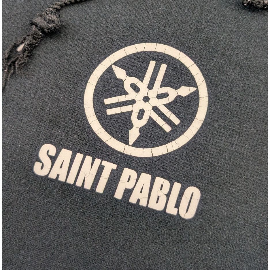 Band Tees × Gildan Kanye West Saint Pablo Tour Black & White Hoodie Size US L / EU 52-54 / 3 - 2 Thumbnail