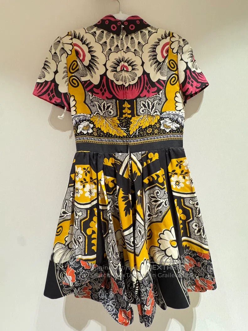 Valentino Valentino Vintage printed shirt dress Size S / US 4 / IT 40 - 2 Thumbnail
