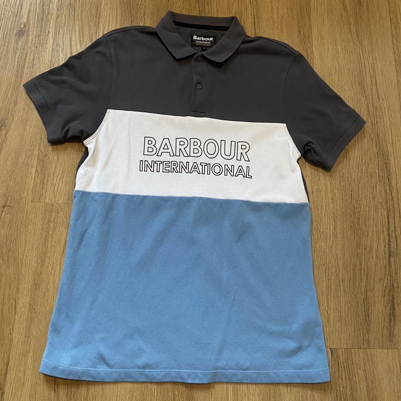 Barbour Barbour International polo shirt in blue and white, Size US S / EU 44-46 / 1 - 2 Thumbnail