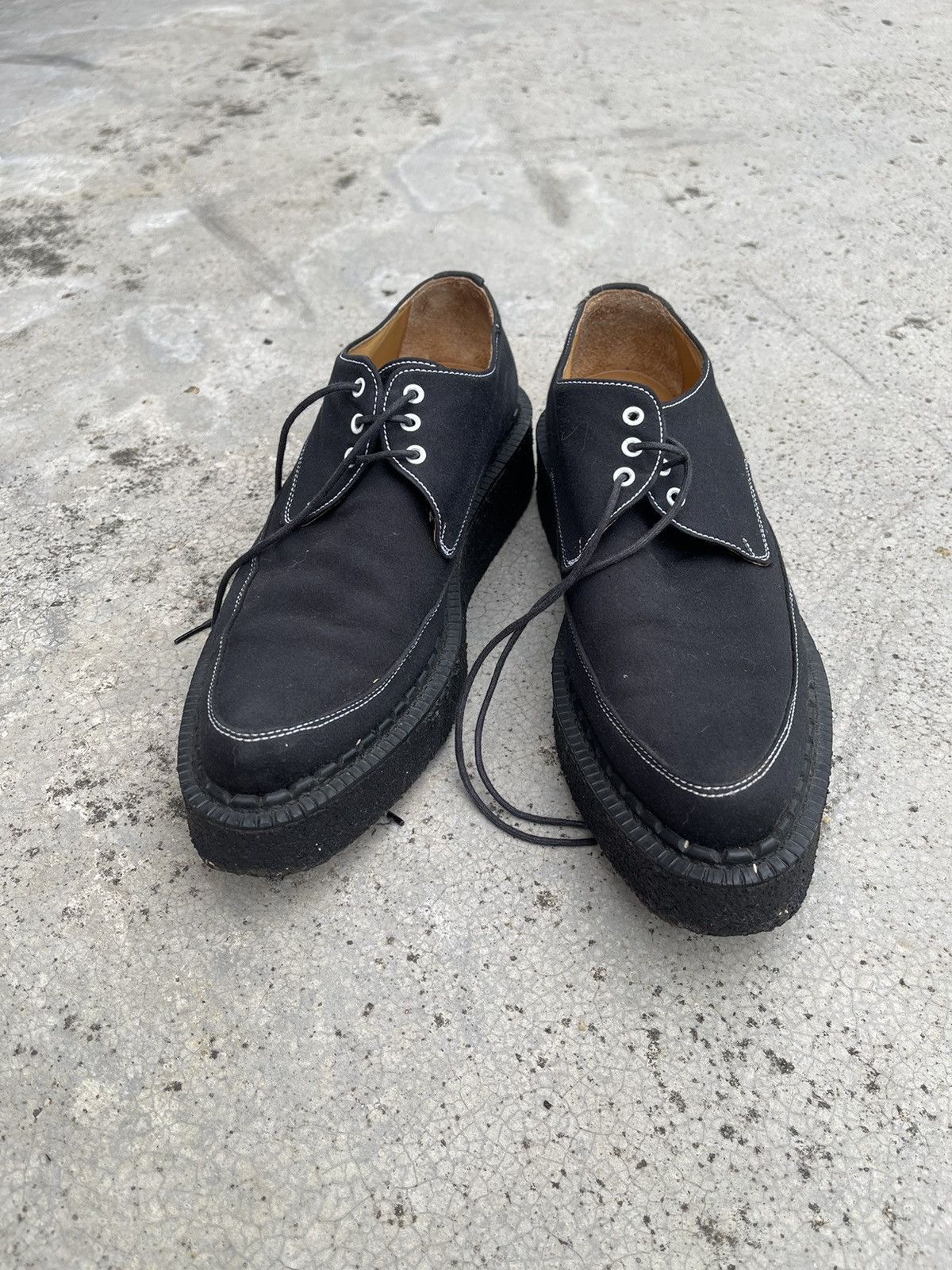 Japanese Brand × Limi Feu × Yohji Yamamoto Limi Feu Creeper Shoes 7uk Woman Punk Goth Yohji Yamamoto Size US 7 / IT 37 - 5 Thumbnail