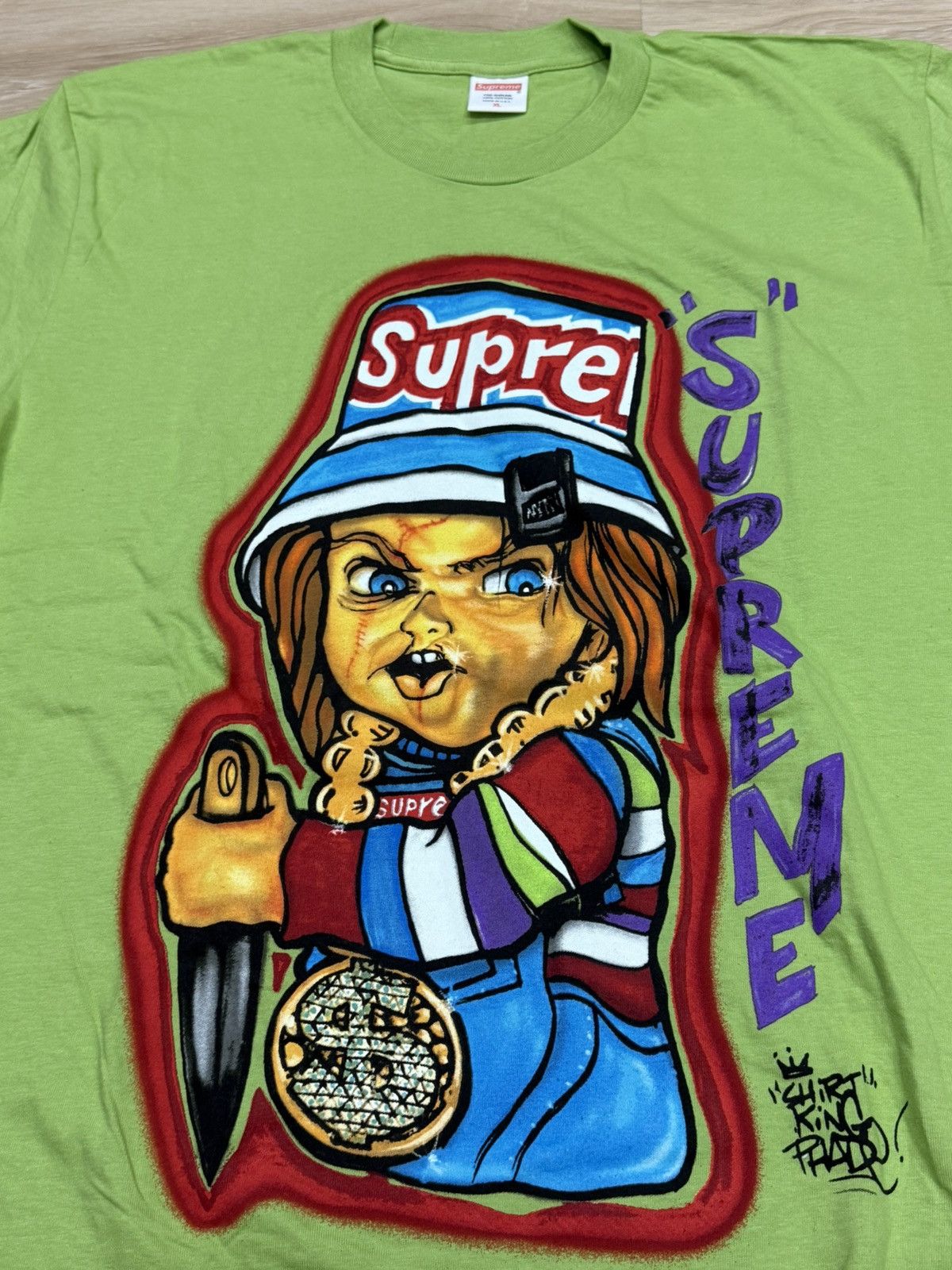 Supreme Supreme 2014 Chucky Tee Size US XL / EU 56 / 4 - 2 Thumbnail