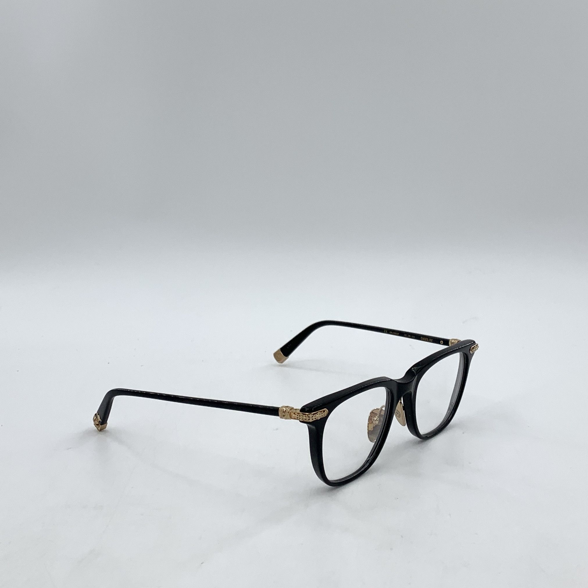 Chrome Hearts Chrome Hearts Optical Frame Cross Engraved Black Size ONE SIZE - 2 Thumbnail