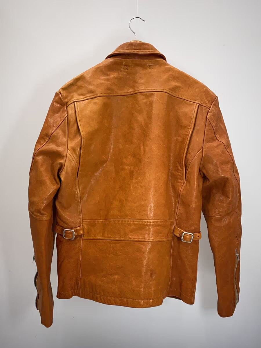 Avirex Avirex Cowhide Single Rider Jacket Orange Size US XL / EU 56 / 4 - 2 Thumbnail