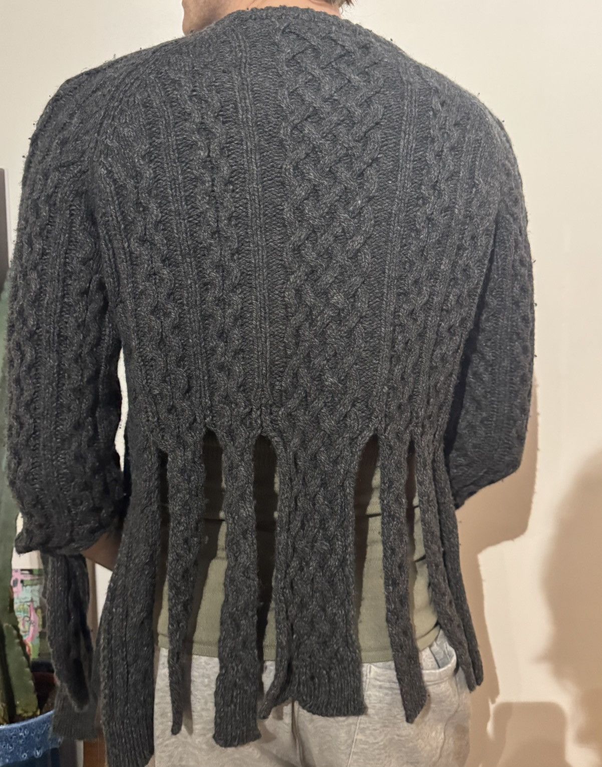Coperni COPERNI KNIT DECONSTRUCTED SWEATER Size US M / EU 48-50 / 2 - 3 Thumbnail