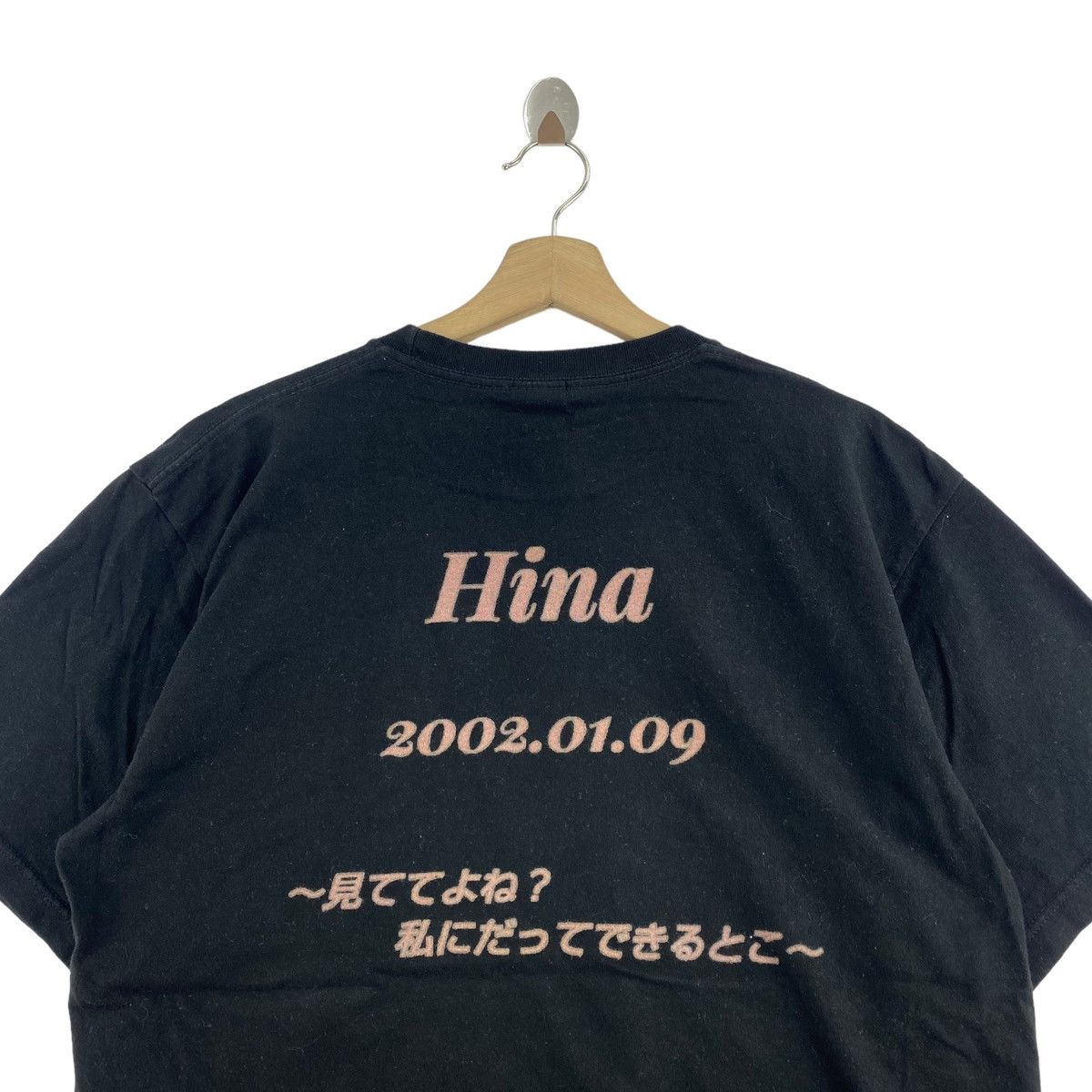Other HINA 17th ANNIVERSARY Anime Print Design Black Short Sleeve Size US XL / EU 56 / 4 - 4 Thumbnail