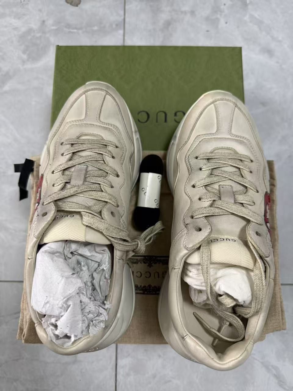 Gucci Gucci Low-Top Sneakers Size US 6.5 / EU 39-40 - 2 Thumbnail