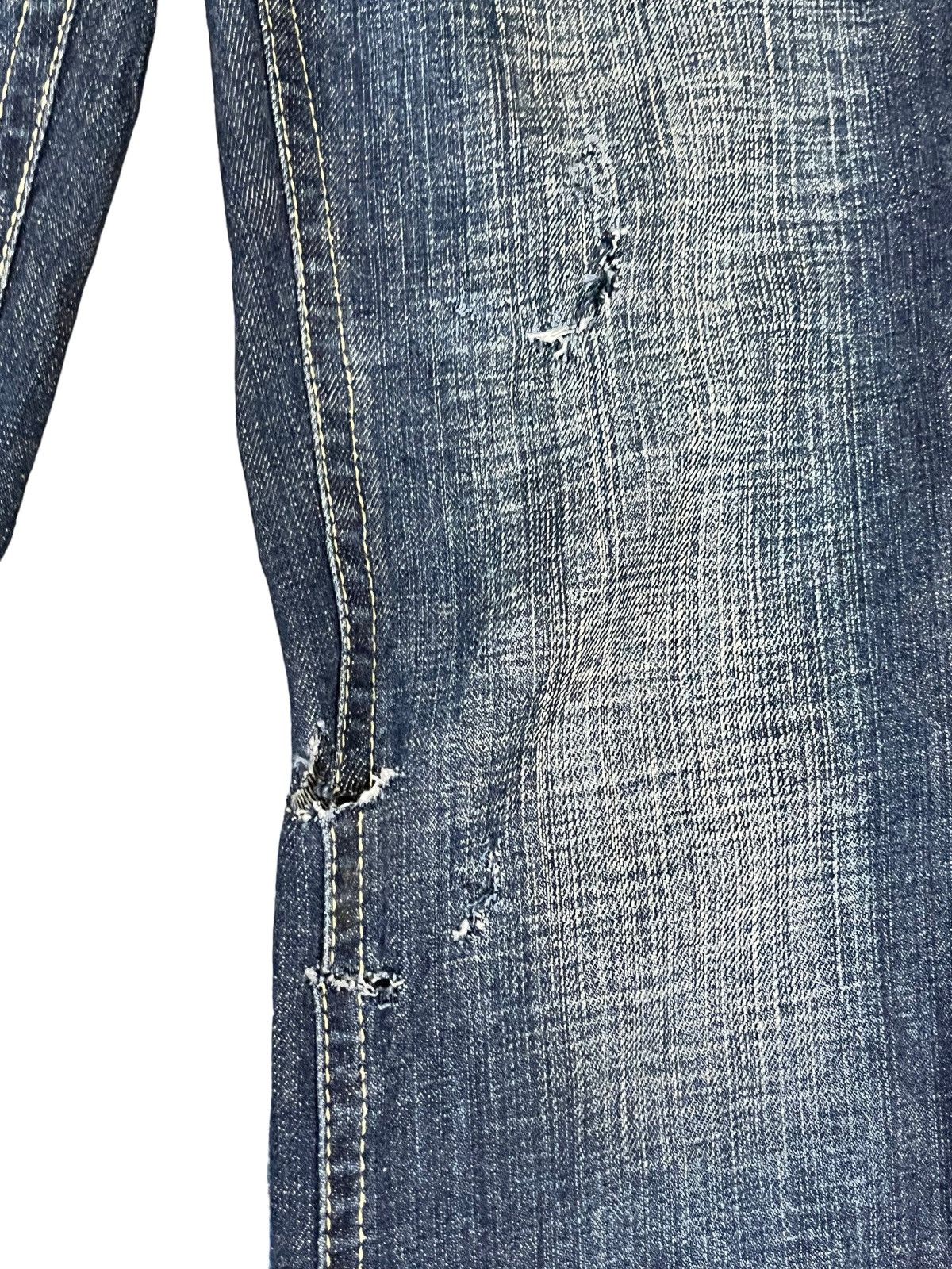 Japanese Brand Vintage Camel Road Flare Denim Size US 31 - 4 Thumbnail
