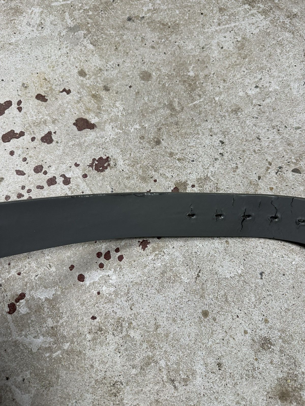 Oakley ‼️ Vintage 90s Oakley Grey Belt Spell Out Buckle Size ONE SIZE - 11 Thumbnail