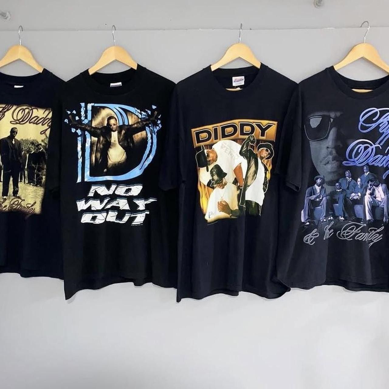 Vintage Diddy & Bad Boy puffy tour tee collection Size US L / EU 52-54 / 3 - 1 Thumbnail