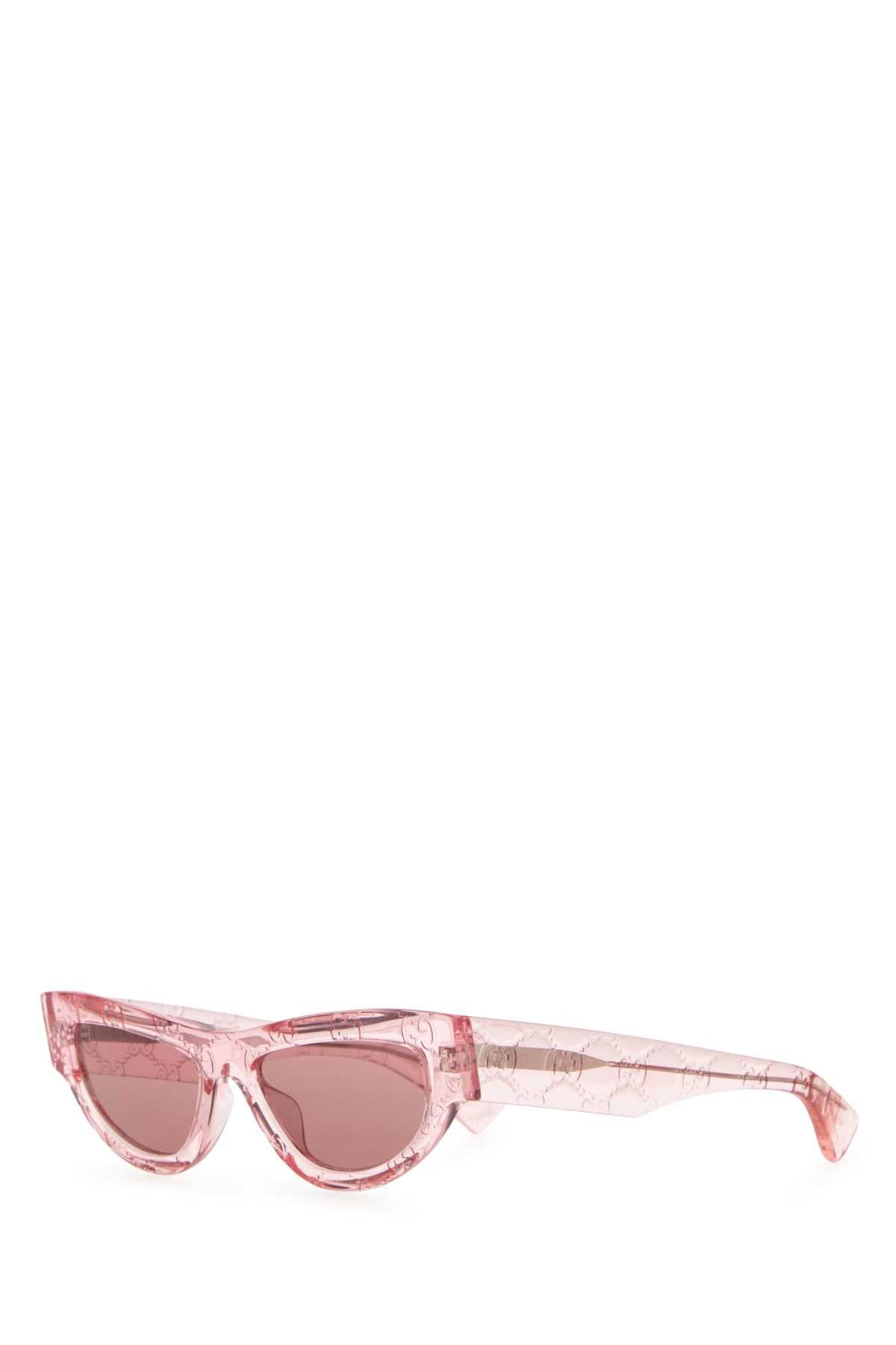 Gucci Pink Acetate Sunglasses Size ONE SIZE - 1 Thumbnail