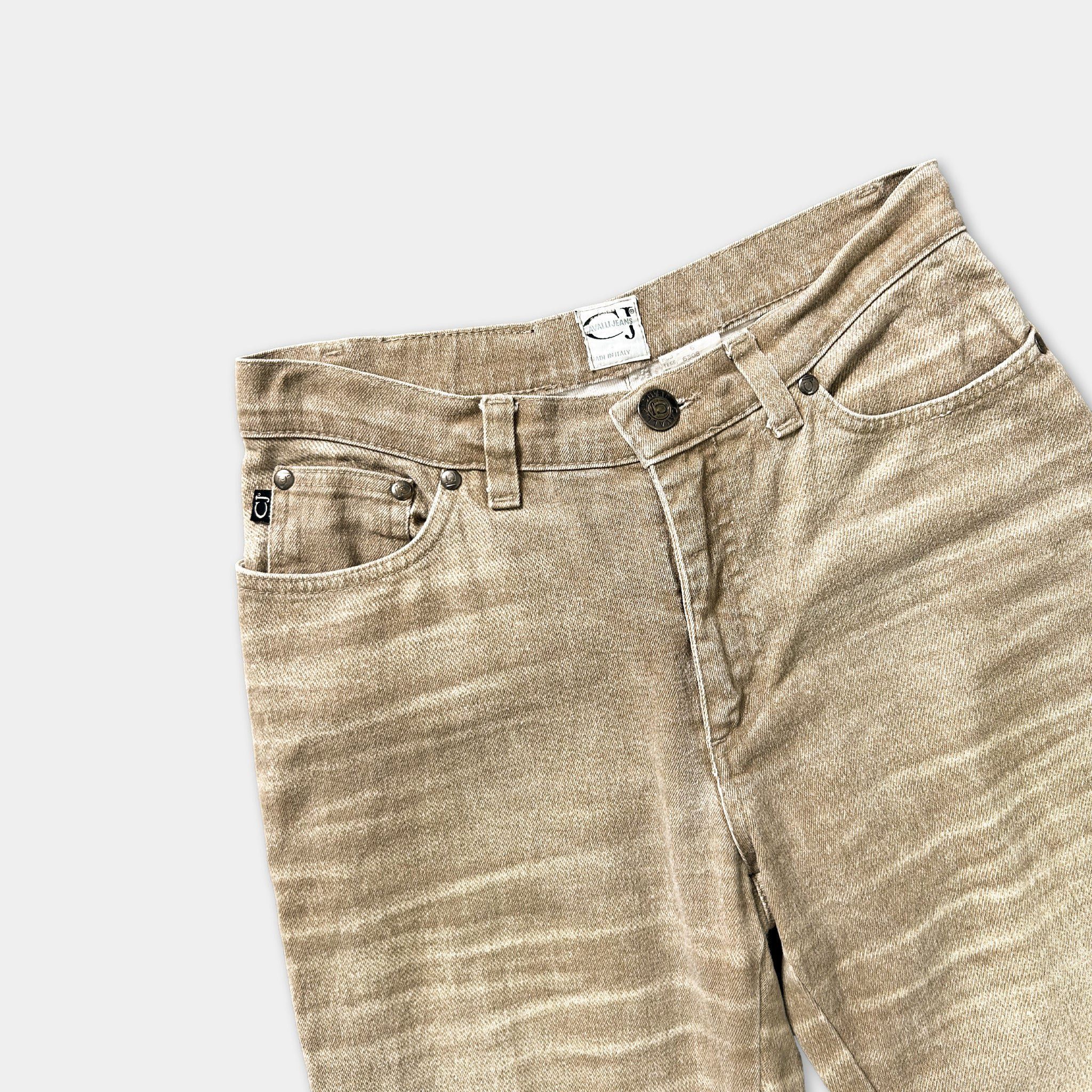 Just Cavalli Just Cavalli 2000's Snakeskin Print Jeans Size 28" / US 6 / IT 42 - 2 Thumbnail