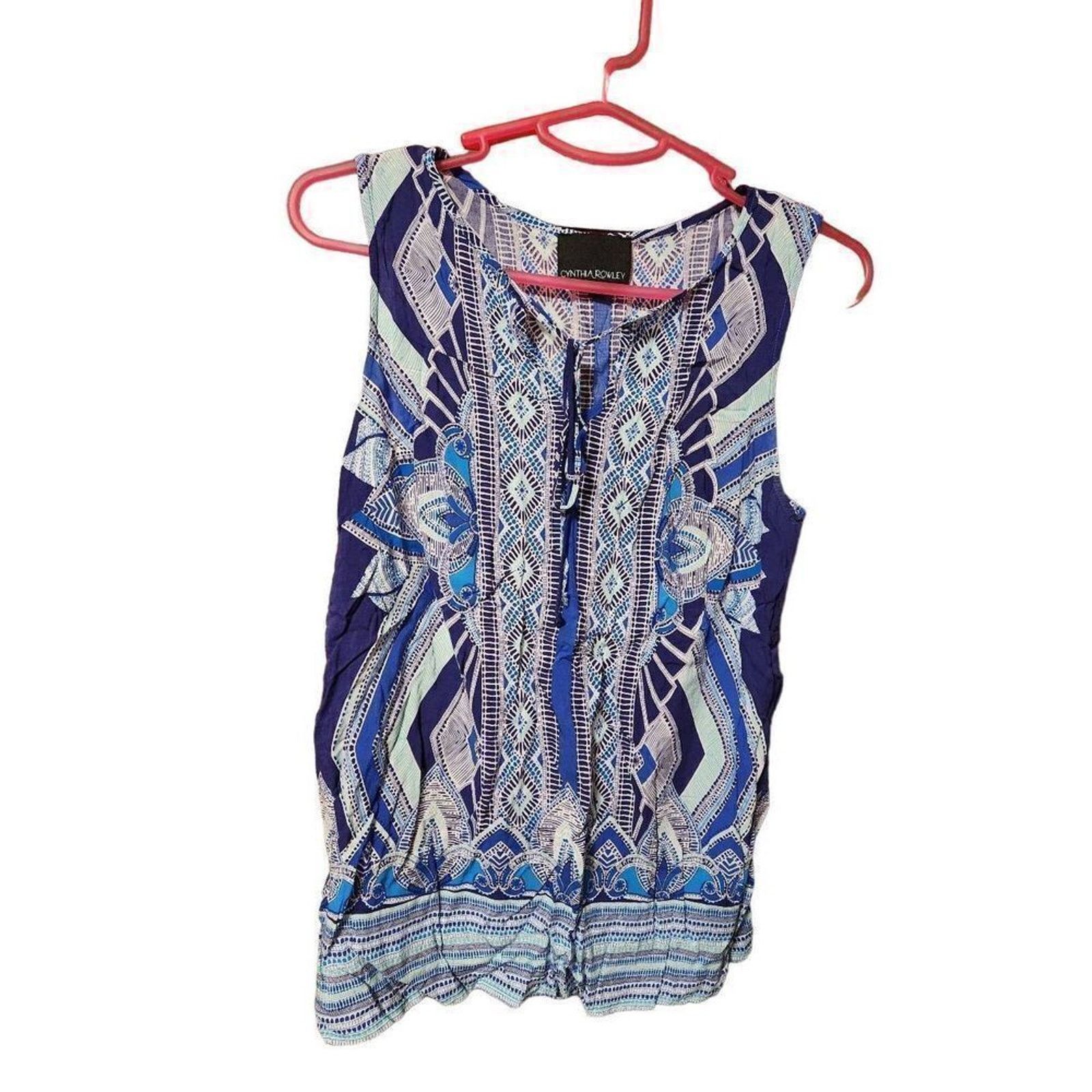 Cynthia Rowley Cynthia Rowley S blue blouse Size S / US 4 / IT 40 - 3 Thumbnail