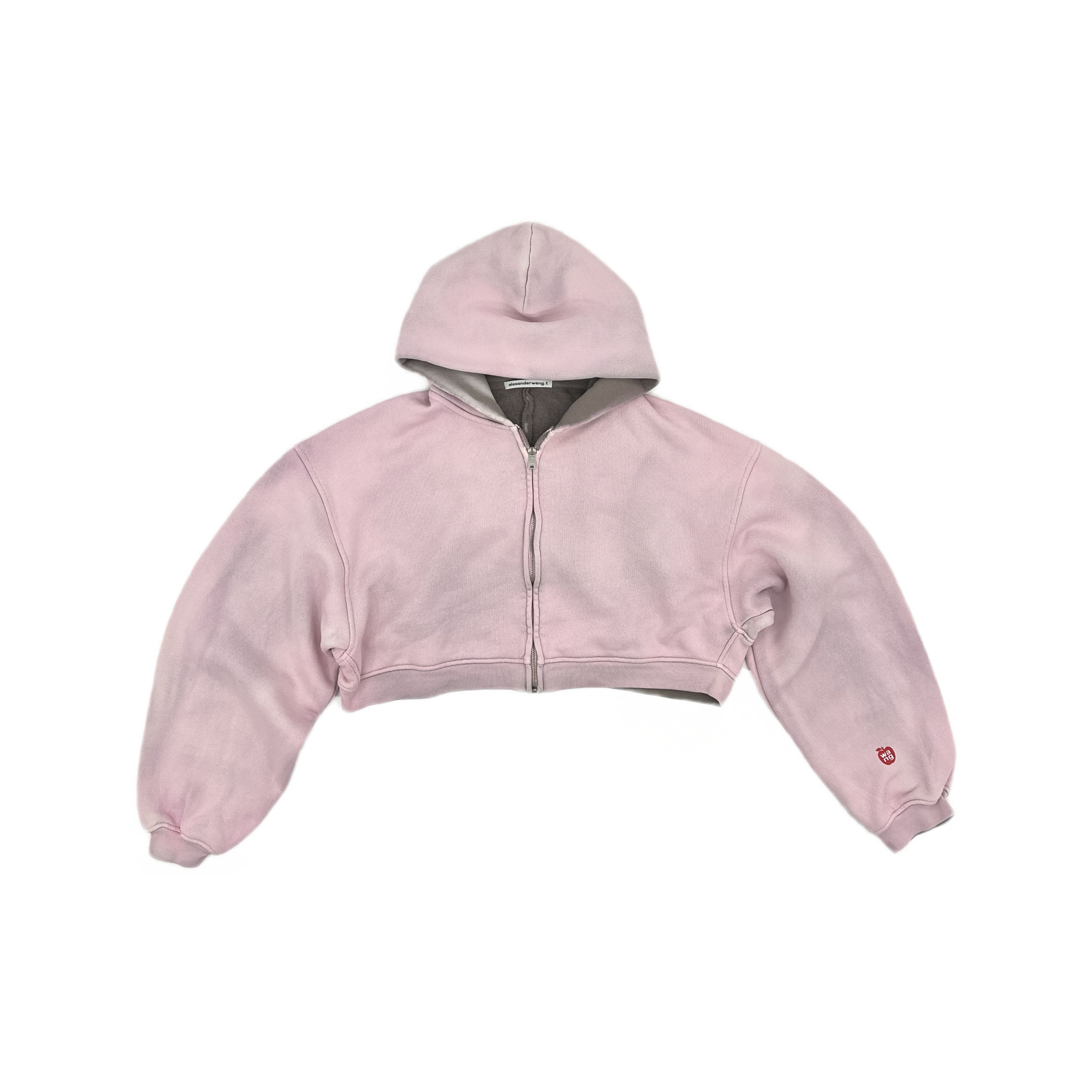 Alexander Wang Alexander Wang Logo Zip Hoodie Size S Size S / US 4 / IT 40 - 1 Thumbnail