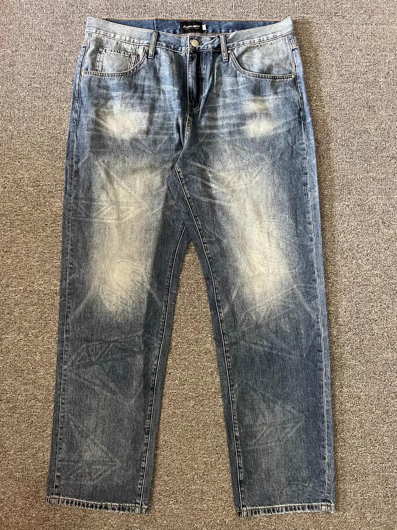 Billionaire Boys Club Billionaire Boys Club Subtle Diamond Dollar Denim Jeans.Q 7 Size US 36 / EU 52 - 1 Thumbnail
