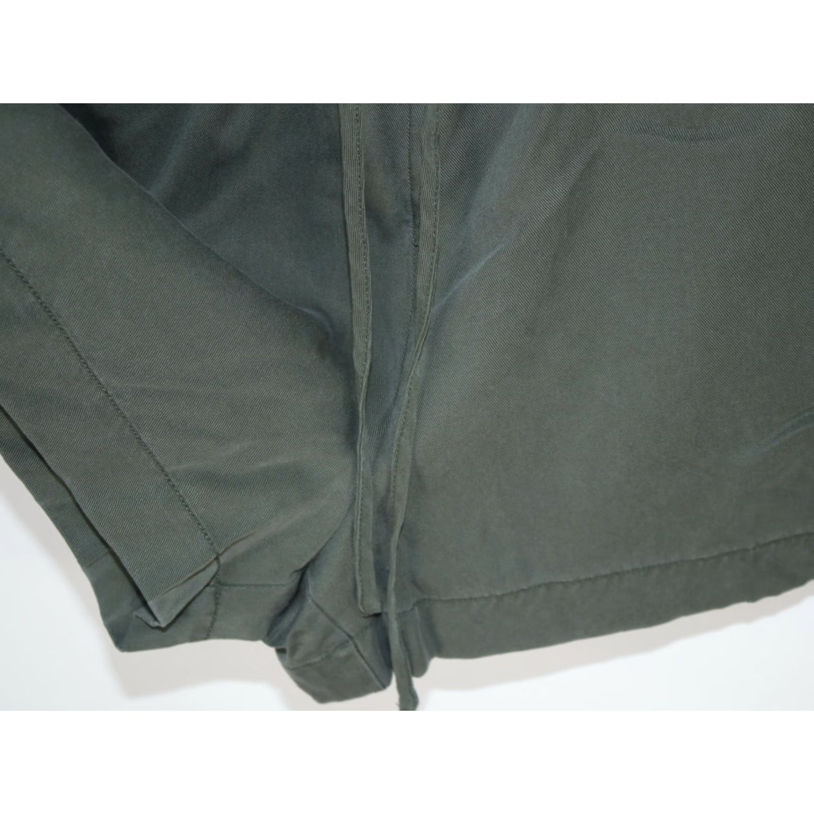 Vintage Daily Ritual Women's Romper Size L Green Sleeveless Casual One-Piece with Drawstring and Pockets Size 36" / US 14 / IT 50 - 6 Thumbnail