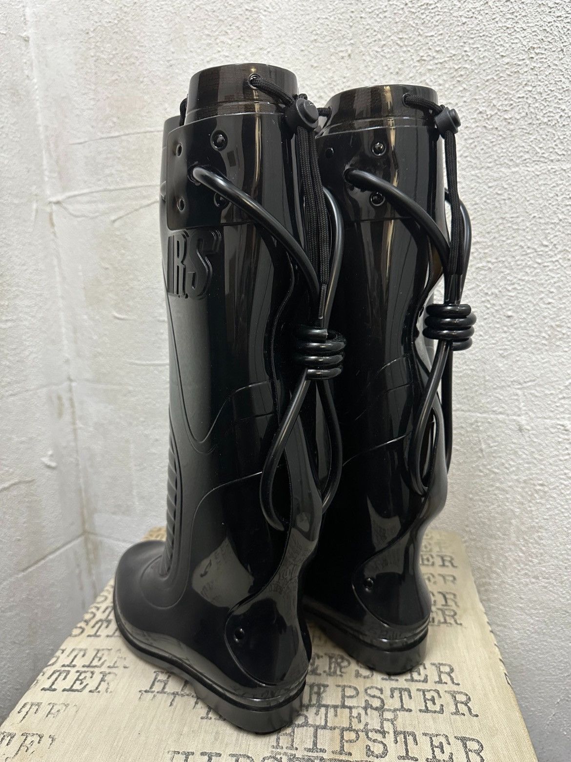 Raf Simons Raf Simons RAF Simons 2018ss RS rain boots-2506 Size US 11 / EU 44 - 4 Thumbnail