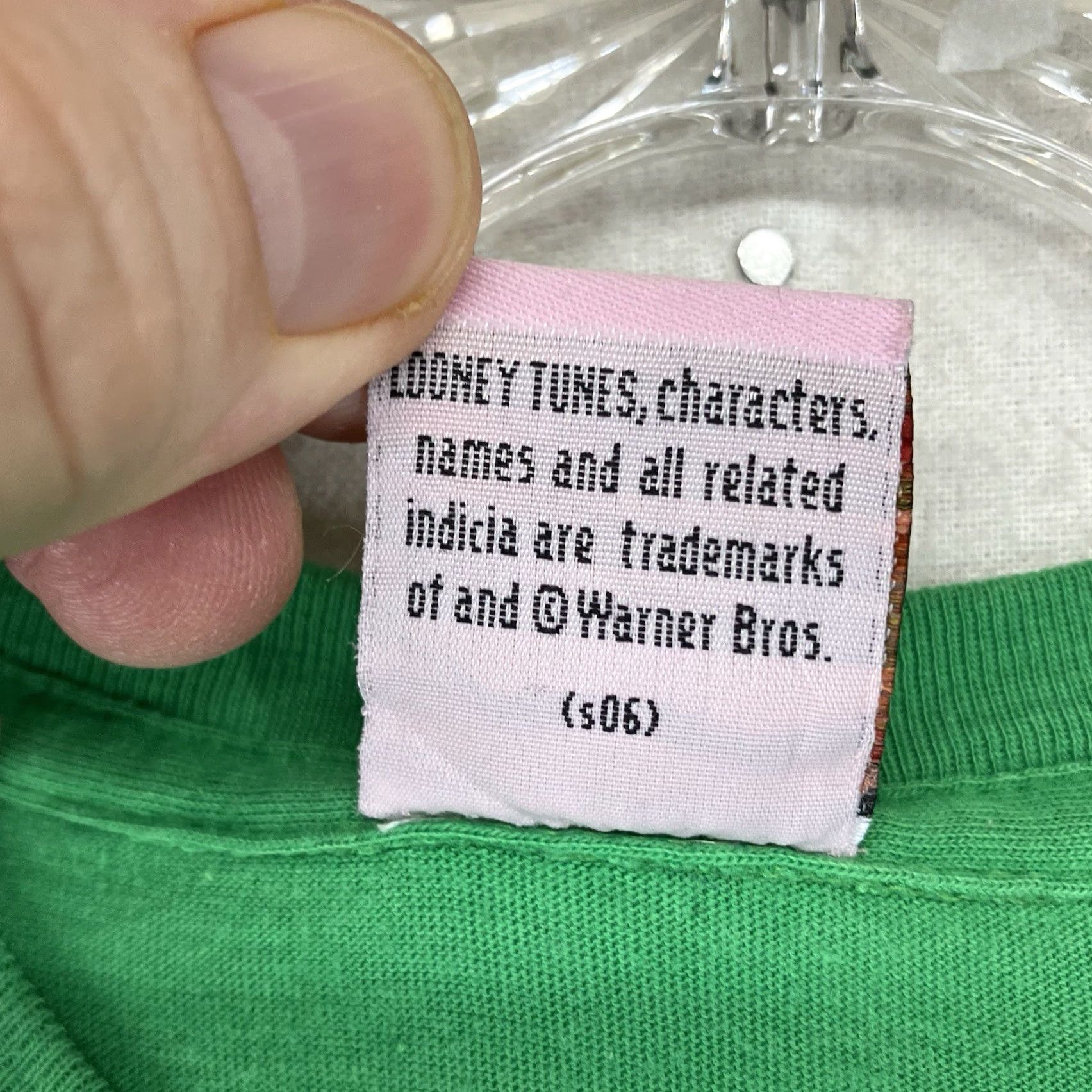 Vintage VINTAGE Warner Bros Tweety Bird T Shirt Grunge Punk 1990s Green XS/S Adult Women 34 in Chest 24 in SHL-GRUNGE Women/Girls Size XS / US 0-2 / IT 36-38 - 6 Thumbnail