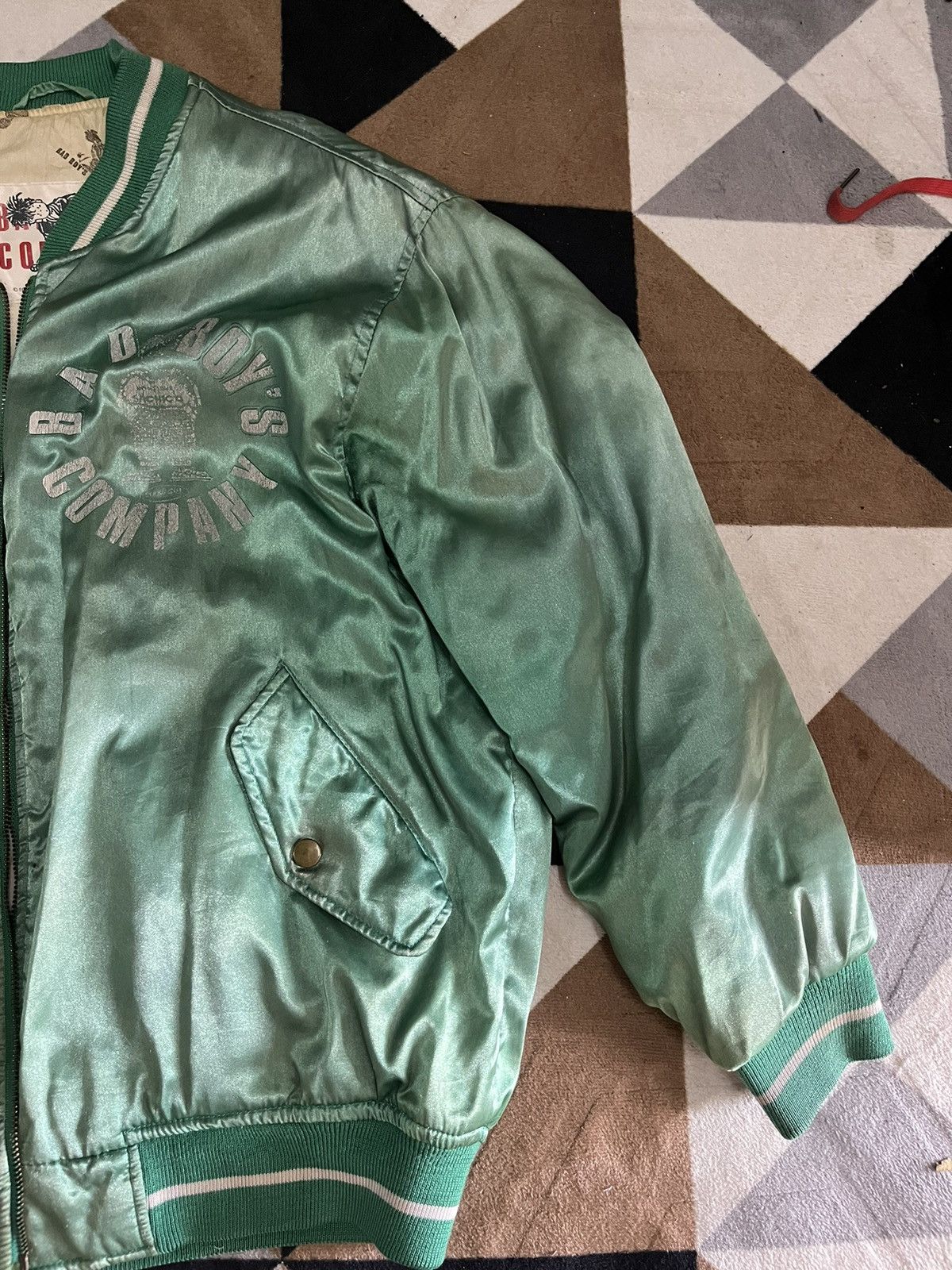 Japanese Brand Vintage Japanese BAD BOY’S COMPANY Bomber Jacket Size US M / EU 48-50 / 2 - 5 Thumbnail