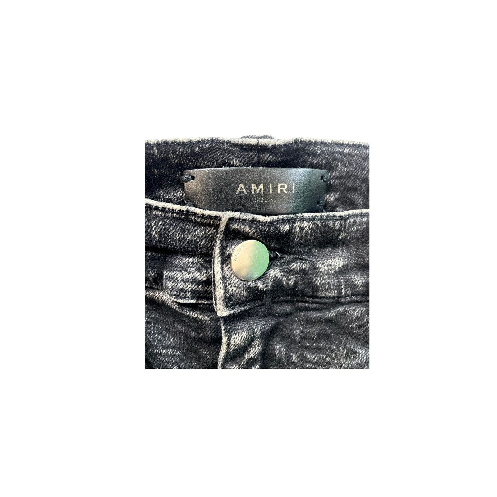 Amiri Amiri Stripe Black Wash & Pink Jeans Size US 32 / EU 48 - 3 Thumbnail
