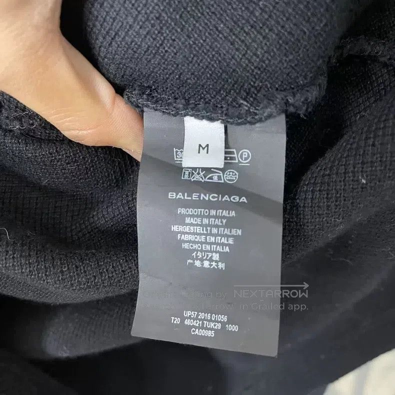 Balenciaga Balenciaga Small Logo Embroidered Polo Short Sleeve Size US M / EU 48-50 / 2 - 4 Thumbnail