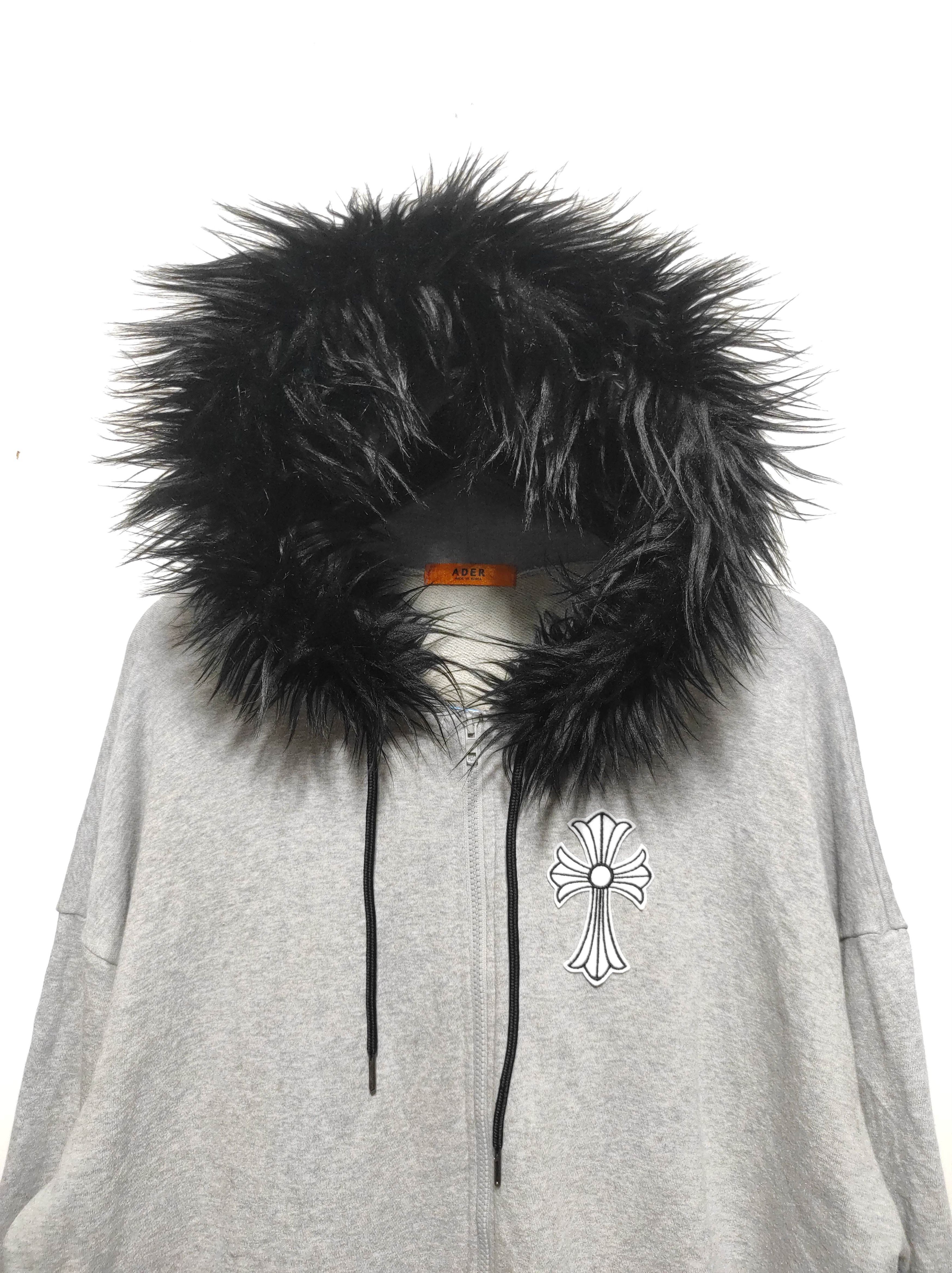 14th Addiction Ader Cross Zip Fur Hoodie IfSixWasNine LGB style Size US L / EU 52-54 / 3 - 3 Thumbnail