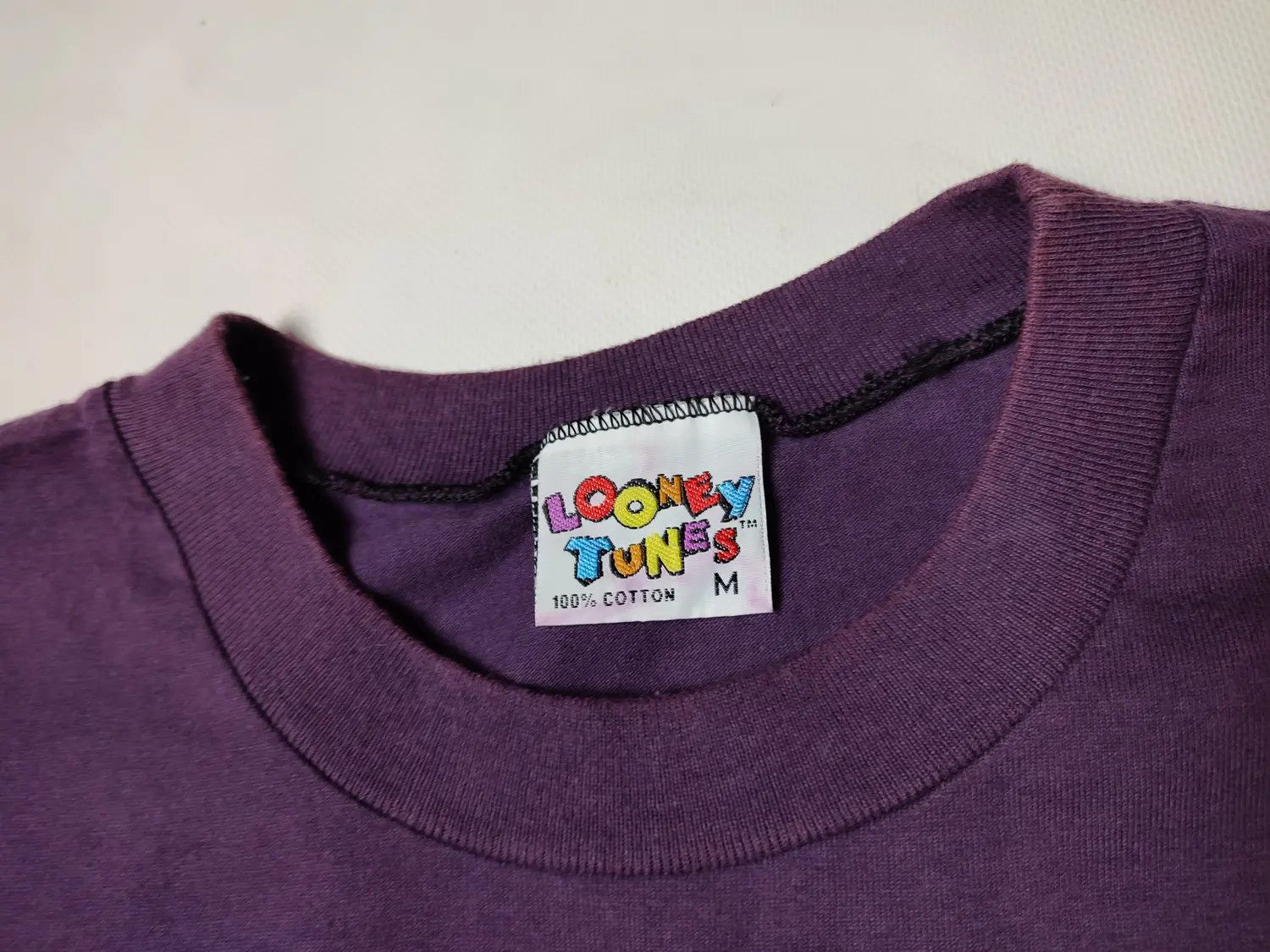 Vintage × Warner Bros Vintage Cartoon Marvin the martian T-shirt Size US M / EU 48-50 / 2 - 12 Thumbnail