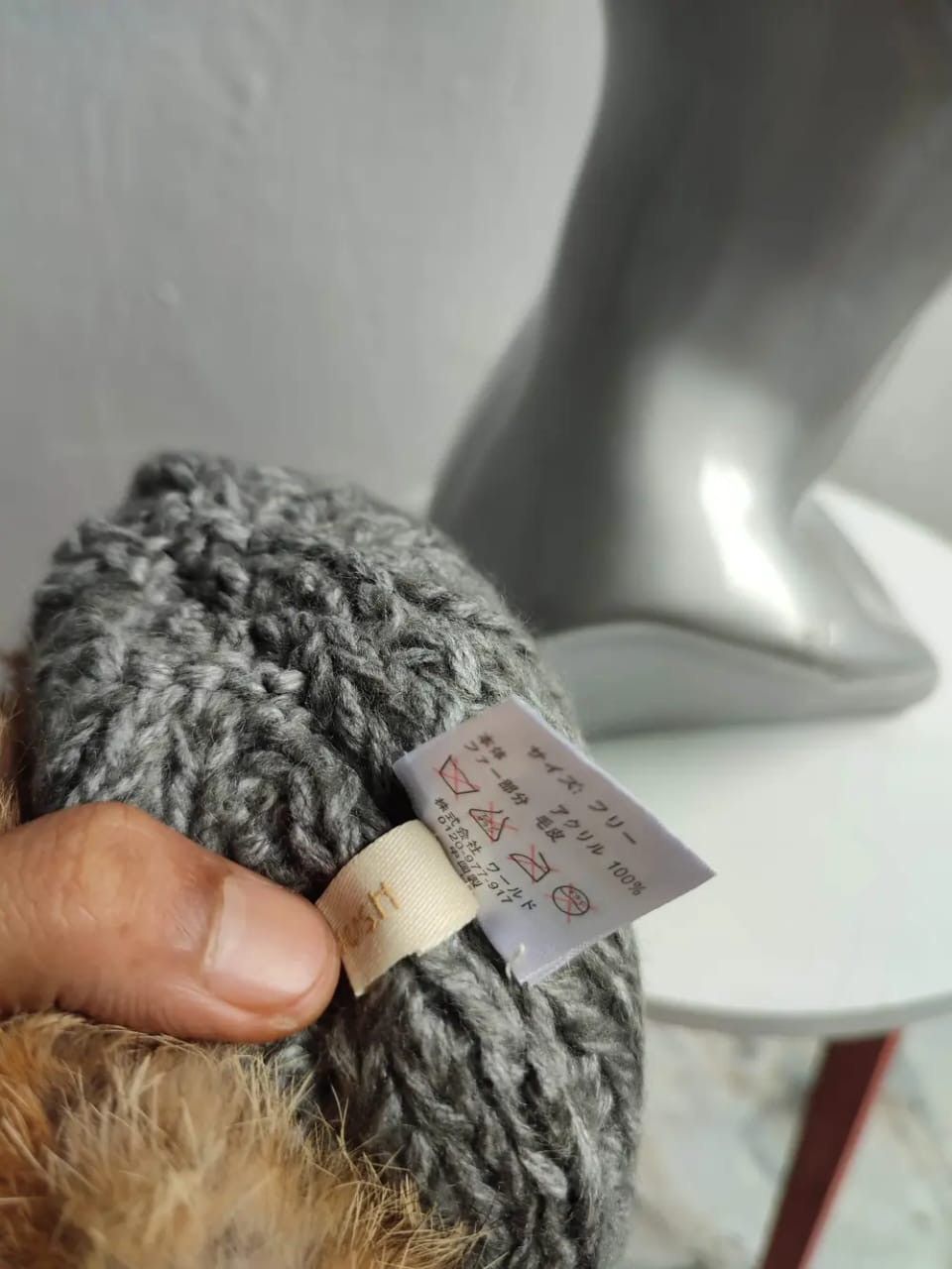 Other Hush Hush Japanese Trapper Hats Mix Fur design Size ONE SIZE - 7 Thumbnail