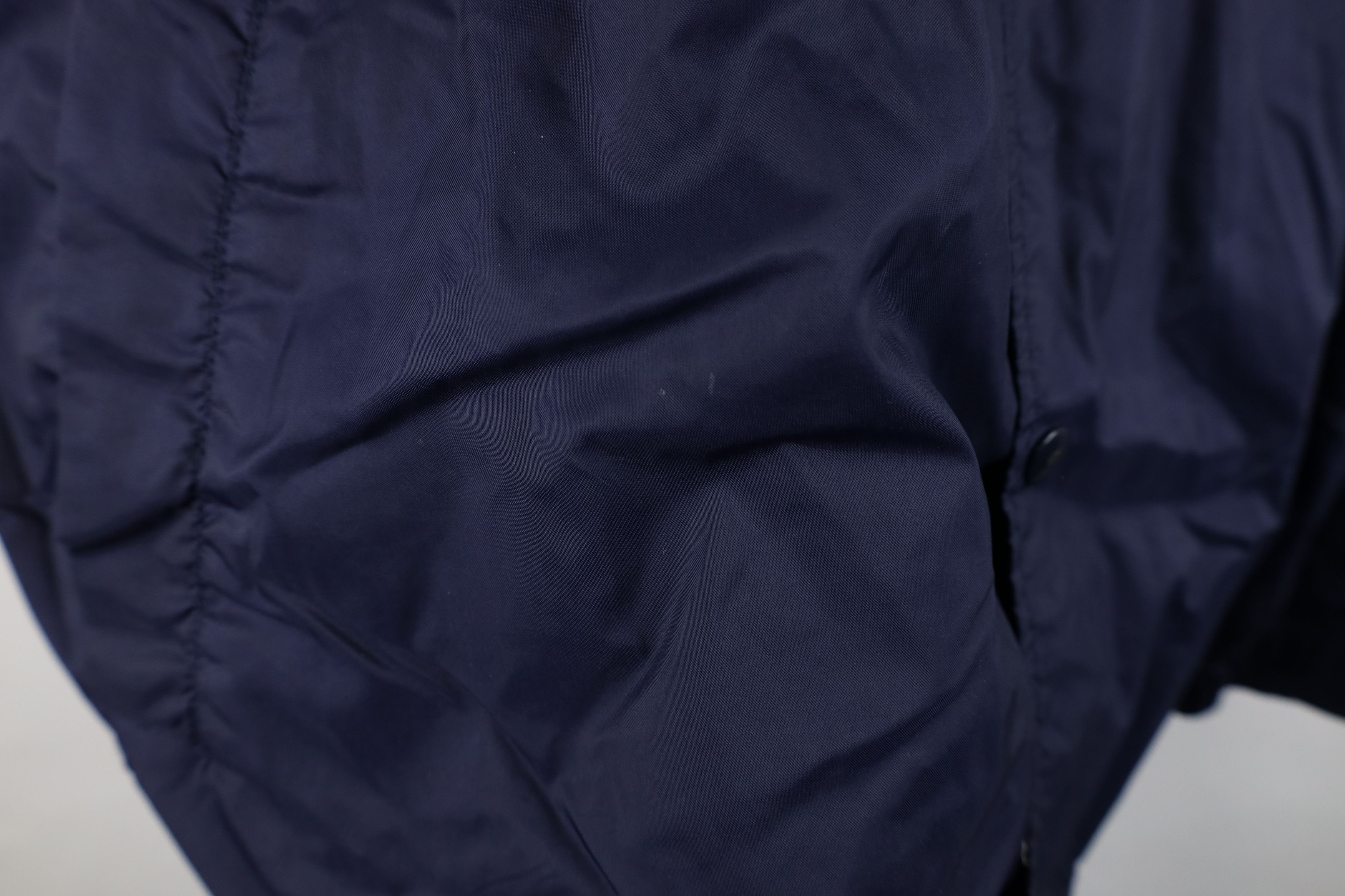 Vintage Vintage 90s Streetwear Coach Coaches Windbreaker Jacket Blue Size US L / EU 52-54 / 3 - 9 Thumbnail
