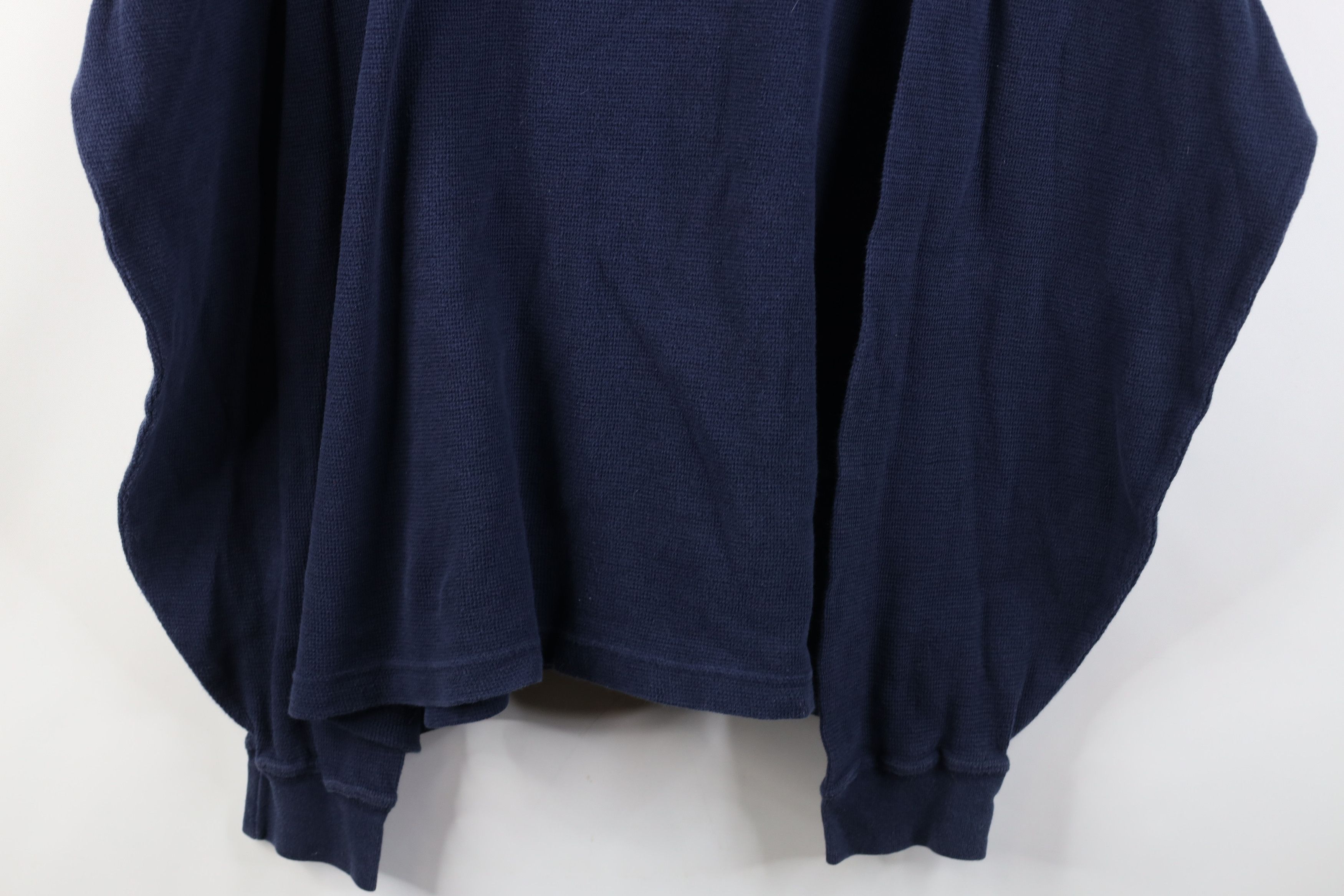 Vintage Vintage 90s Streetwear Waffle Knit Long Sleeve T-Shirt Size US XL / EU 56 / 4 - 3 Thumbnail