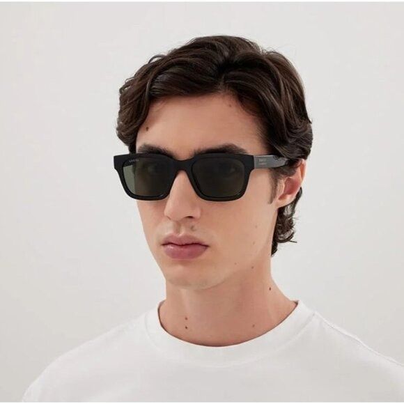Gucci NEW GUCCI SUNGLASSES GG1857S 001 BLACK MEN EYEWEAR GUCCI Size ONE SIZE - 2 Thumbnail