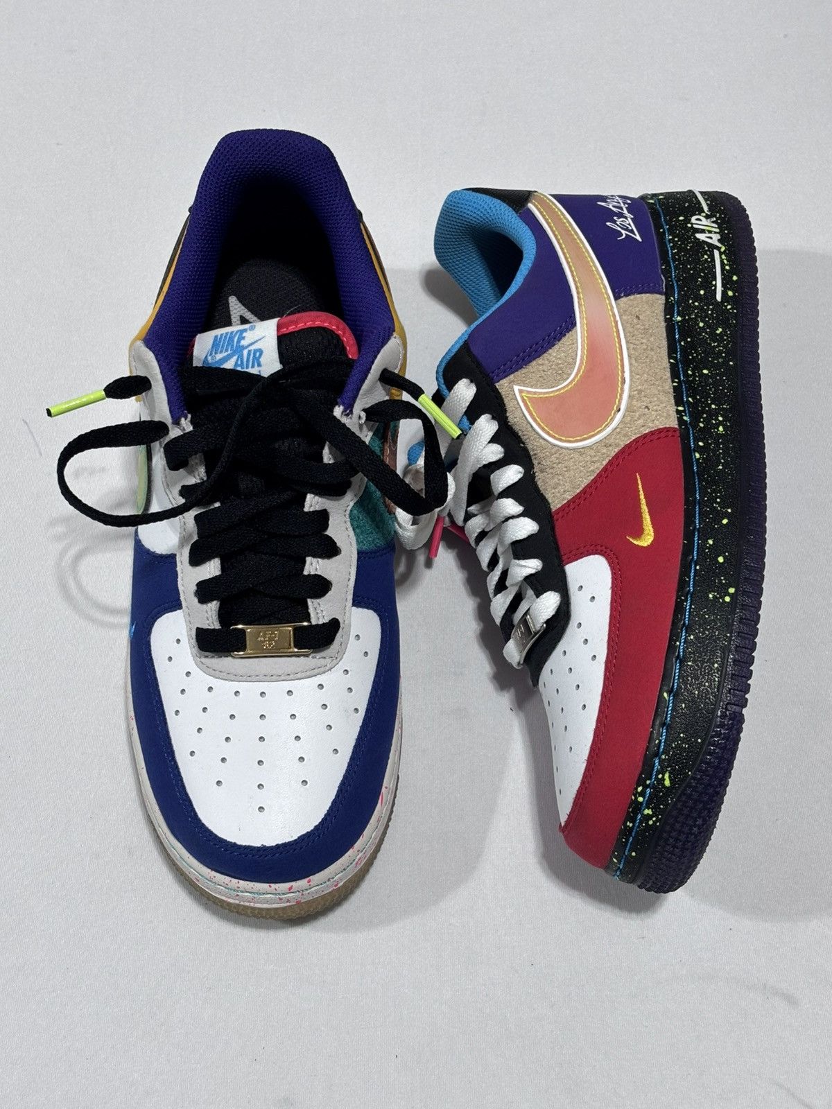 Nike Nike Airforce 1 07 LV8 “What the La” Sneaker Size US 8.5 / EU 41-42 - 2 Thumbnail