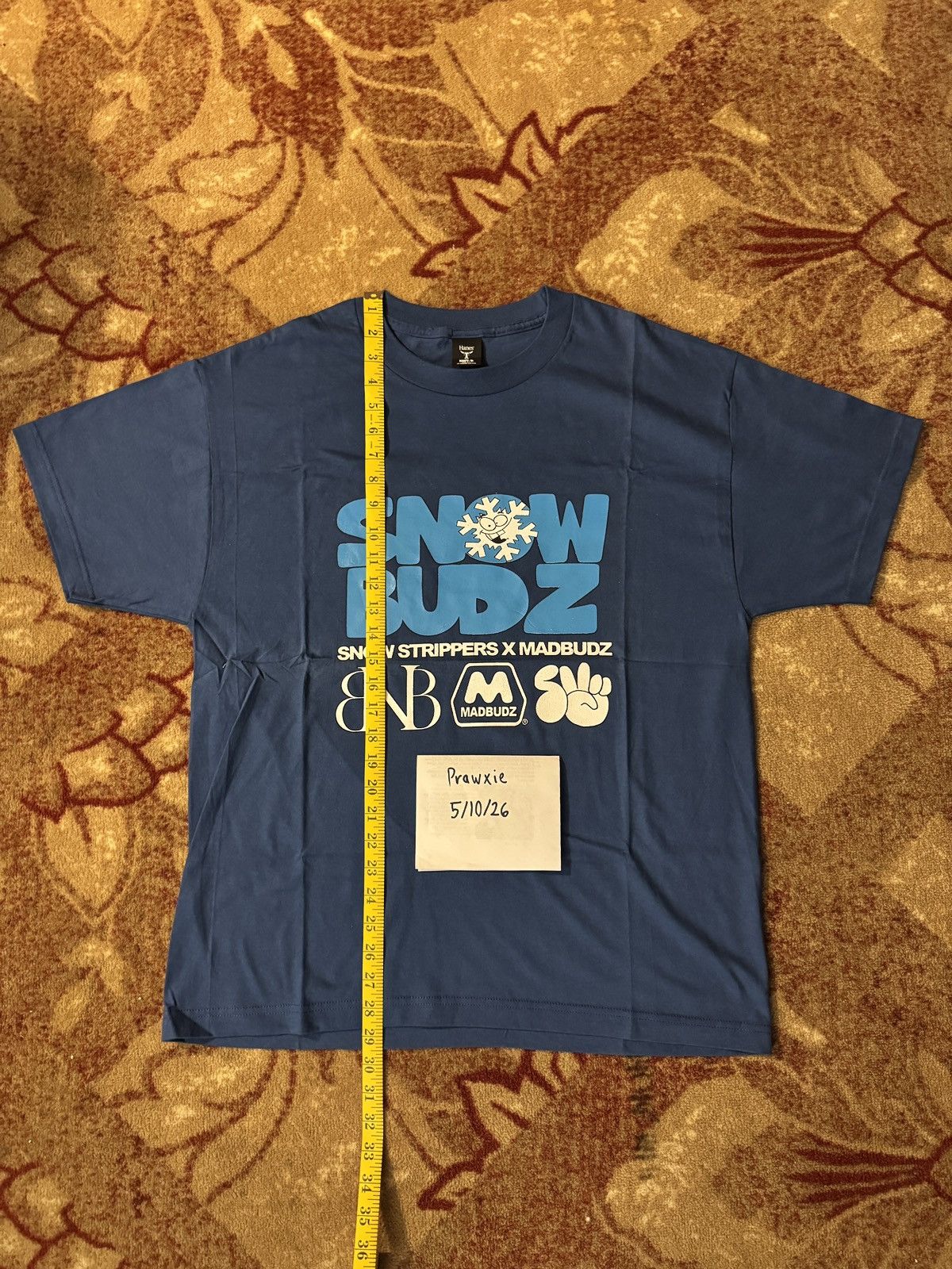 Snow Strippers Snow Strippers X Madbudz Snowbudz NYC Pop Up Shirt Size US L / EU 52-54 / 3 - 9 Thumbnail