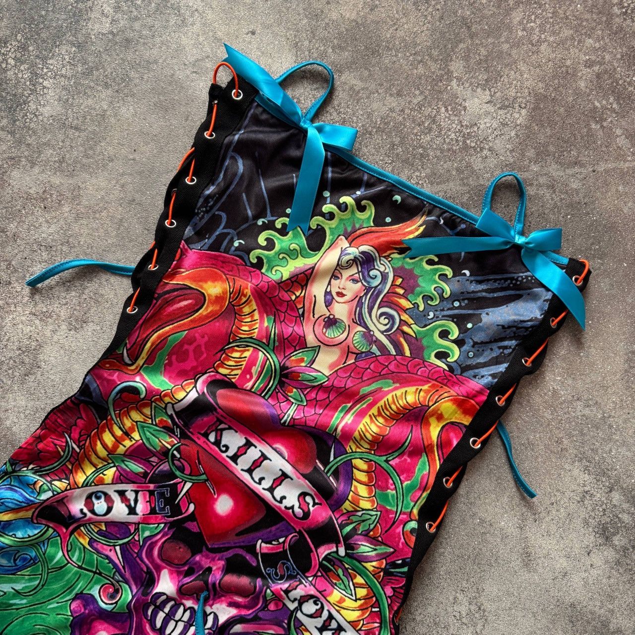 Ed Hardy Ed Hardy by Christian Audigier Vintage Mini Dress Size M / US 6-8 / IT 42-44 - 3 Thumbnail