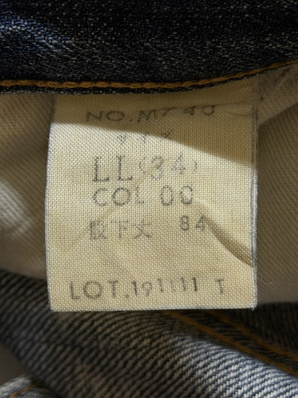 Blue Blue Japan Vintage 90s Japan Blue Way Thunder Wash Distressed Straight Size US 34 / EU 50 - 8 Thumbnail