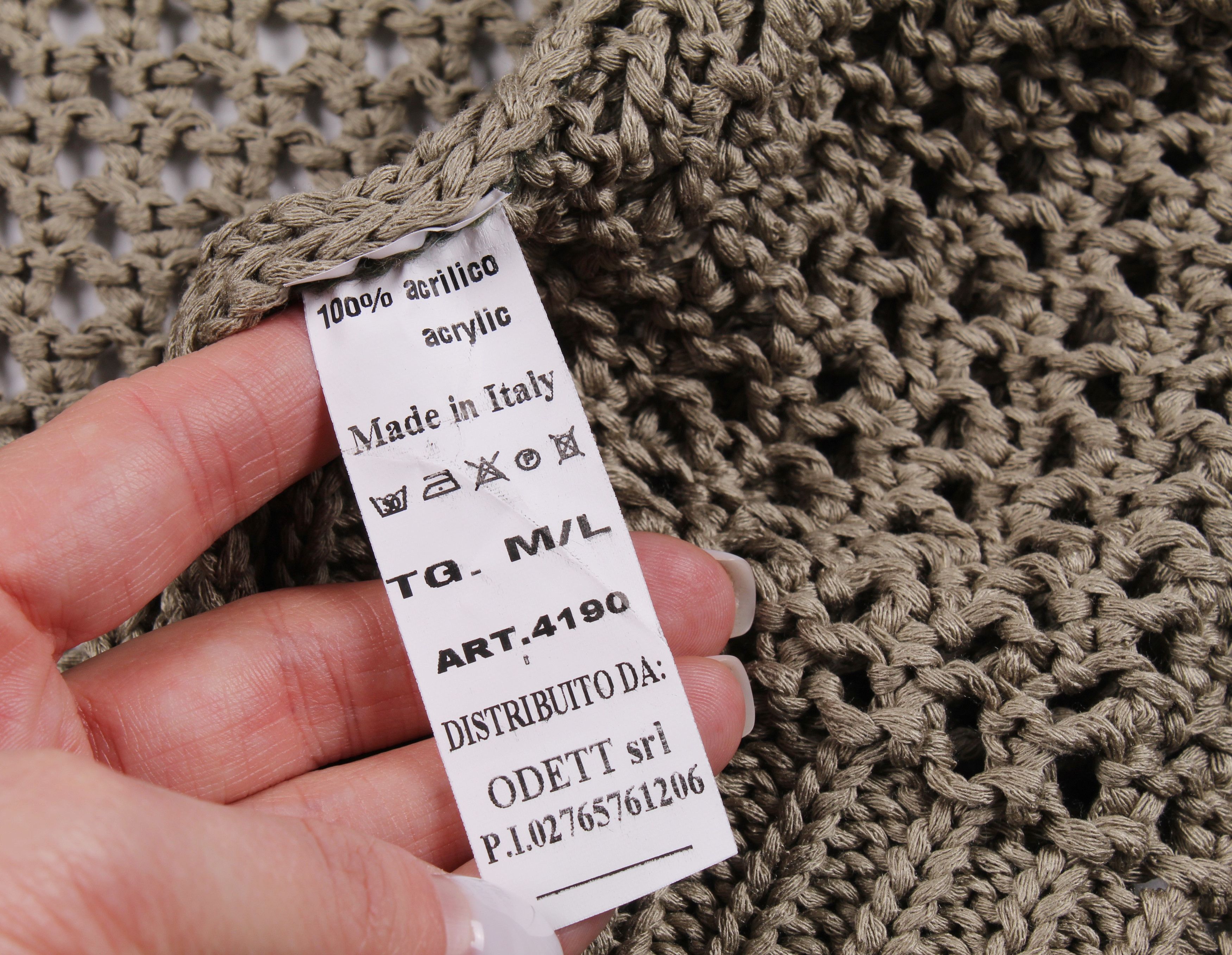 Vintage Vintage Y2K Boho Net Knit Oversized Cardigan Size M / US 6-8 / IT 42-44 - 8 Thumbnail