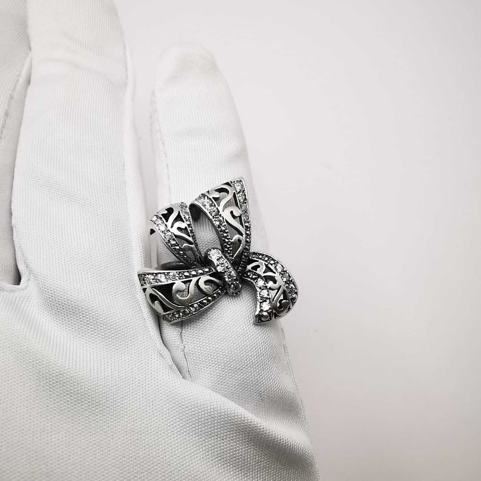Other Vintage Women's Ring, 925 Sterling Silver Jewelry Size ONE SIZE - 5 Thumbnail
