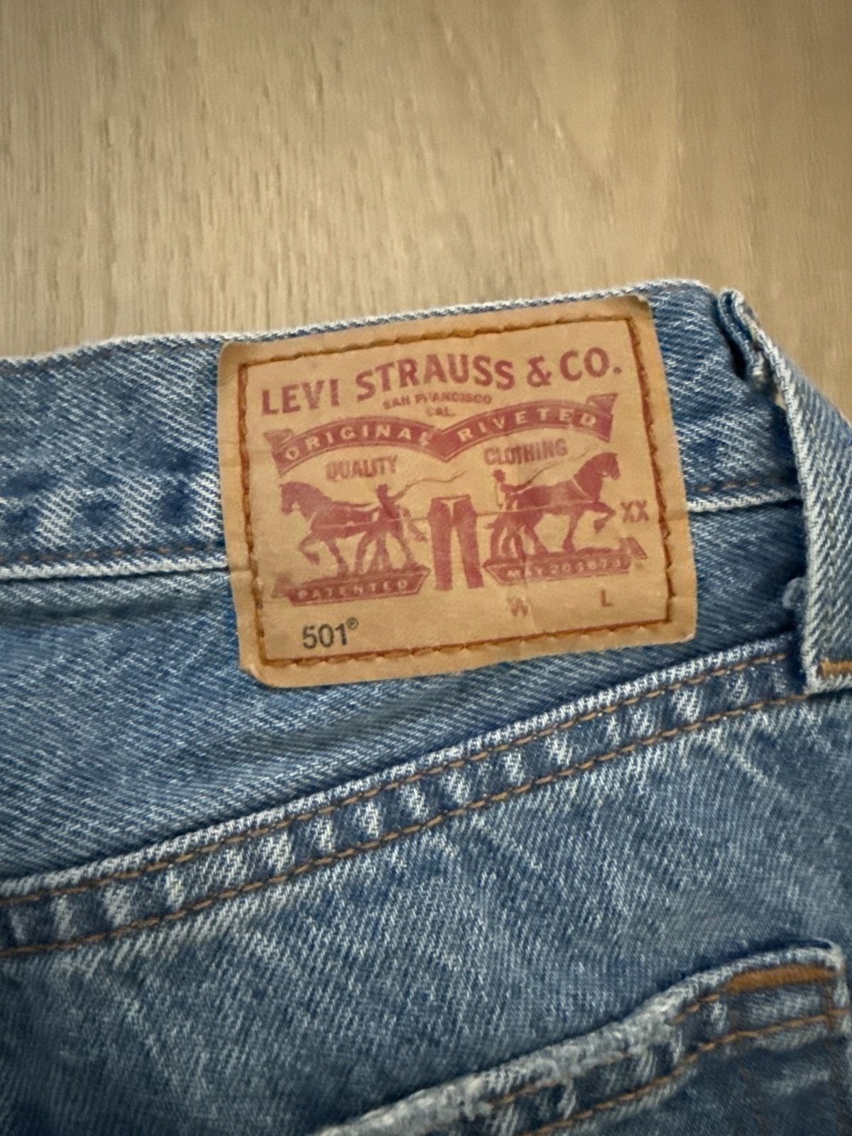 Levi's Levi 501s Denim Size US 30 / EU 46 - 3 Thumbnail