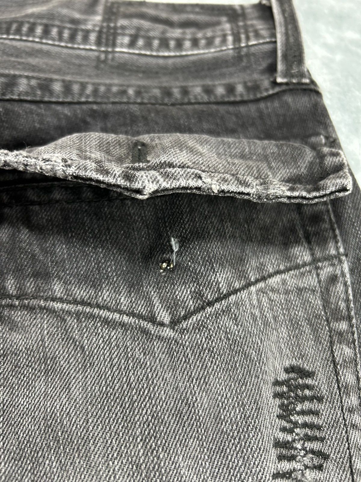 Japanese Brand Rupert Edge Distressed Flared Denim Pants. s0204 Size US 32 / EU 48 - 9 Thumbnail