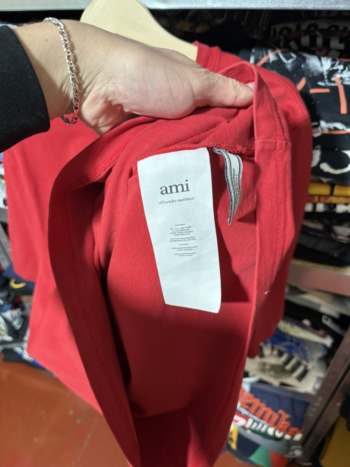 AMI AMI Alexandre Mattiussi Oversized T-shirt Big Logo Y2K Hype Size US M / EU 48-50 / 2 - 5 Thumbnail